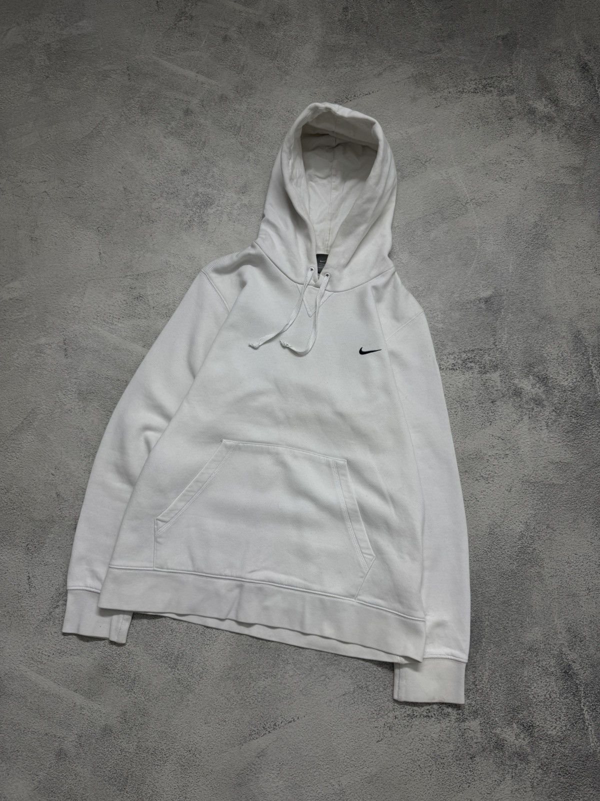 Nike Vintage Y2k Nike Mini Swoosh Blank Basic Hoodie 00’s Size US S / EU 44-46 / 1 - 4 Thumbnail