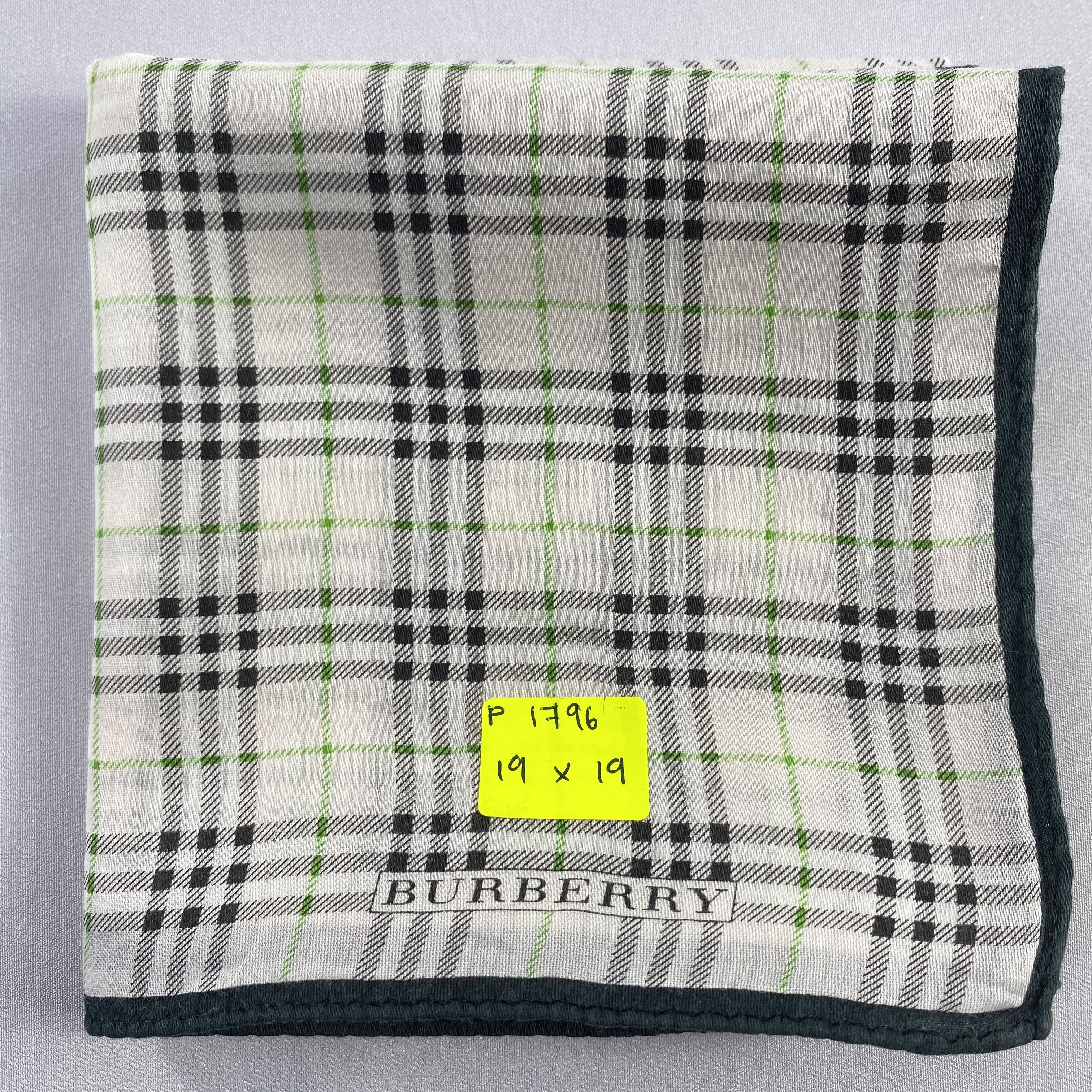 Burberry × Vintage Burberry Handkerchief / Neckerchief / Bandana-P1796 Size ONE SIZE - 5 Thumbnail