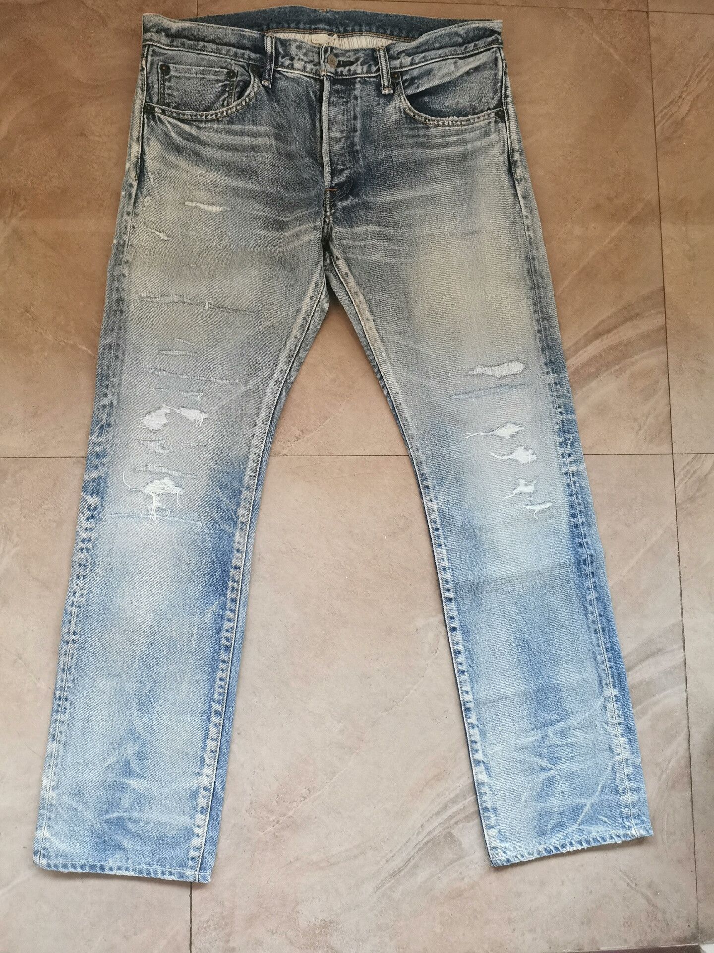 Japanese Brand Fabric Brand & Co. Tom Hardy Rare Denim Size US 34 / EU 50 - 1 Thumbnail