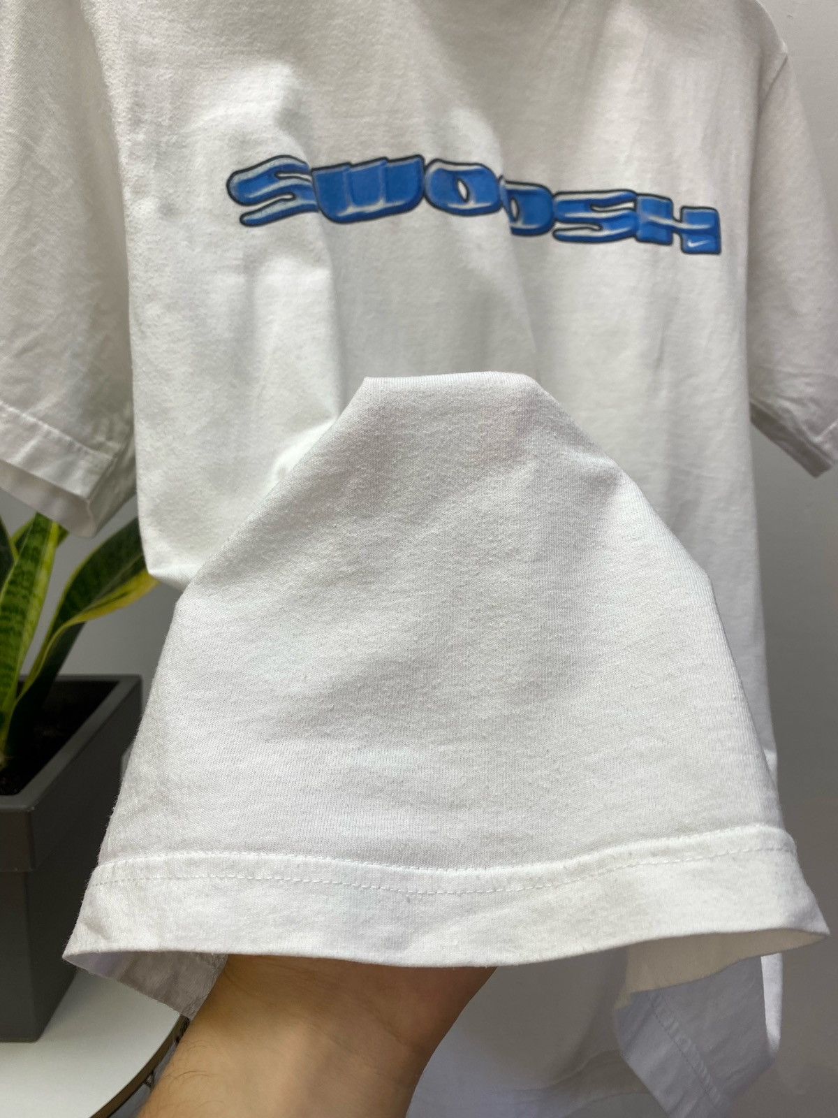 Other 90s Vintage Nike Swoosh Center Logo T-Shirt Size US S / EU 44-46 / 1 - 15 Thumbnail