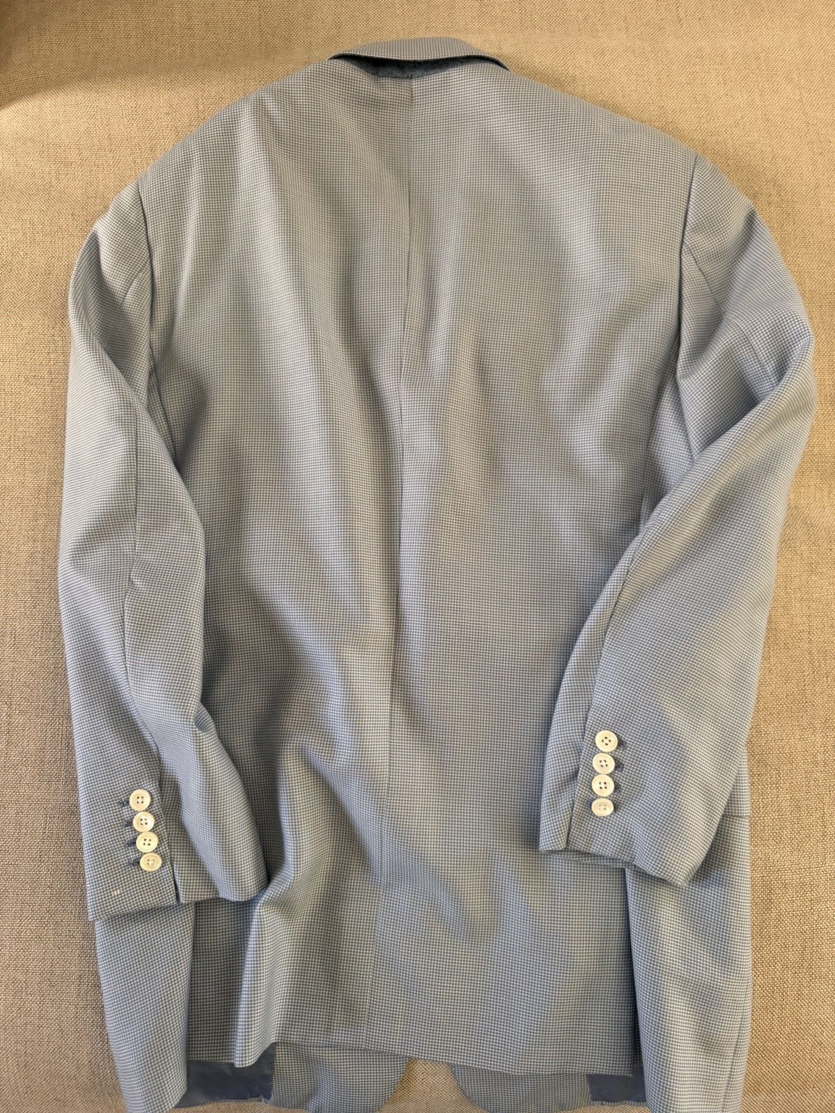 Brioni Mini Check Cashmere & Silk Jacket Size 42R - 12 Thumbnail