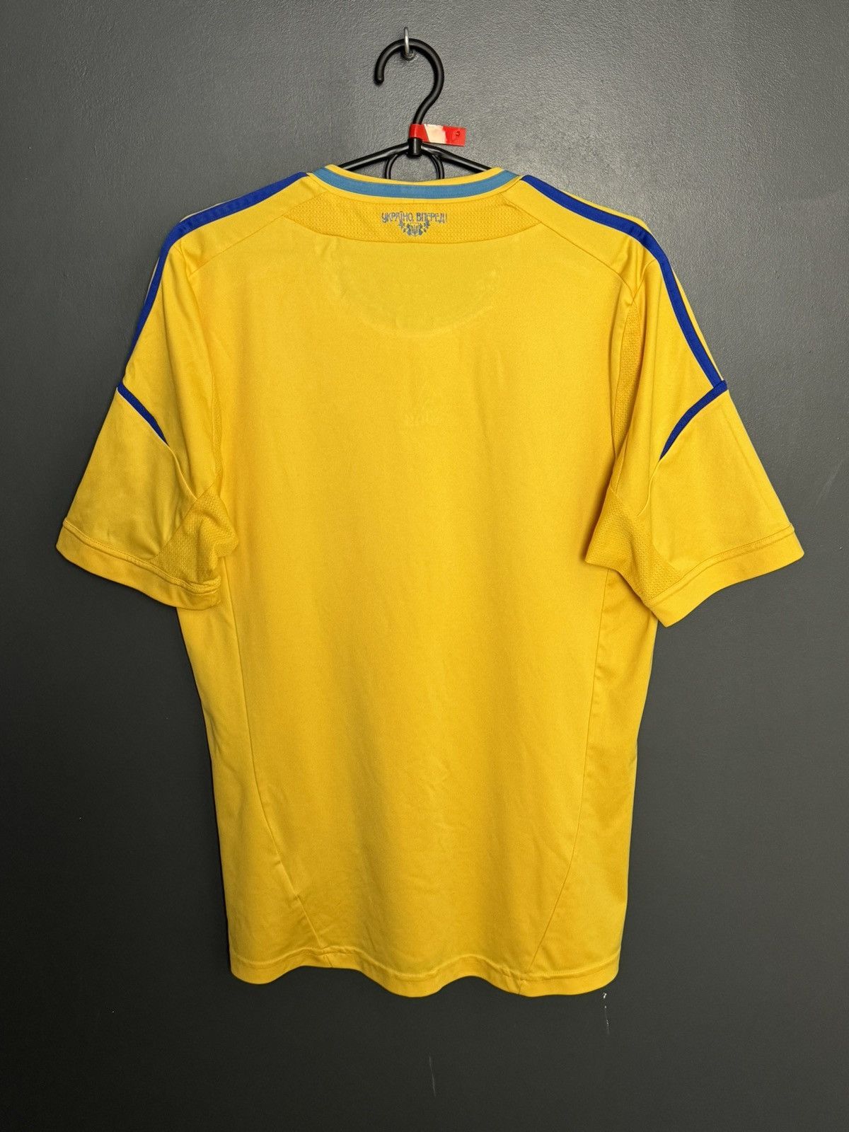 Adidas Ukraine National Team 12/14 Home Football Hersey T-Shirt Size US M / EU 48-50 / 2 - 2 Thumbnail