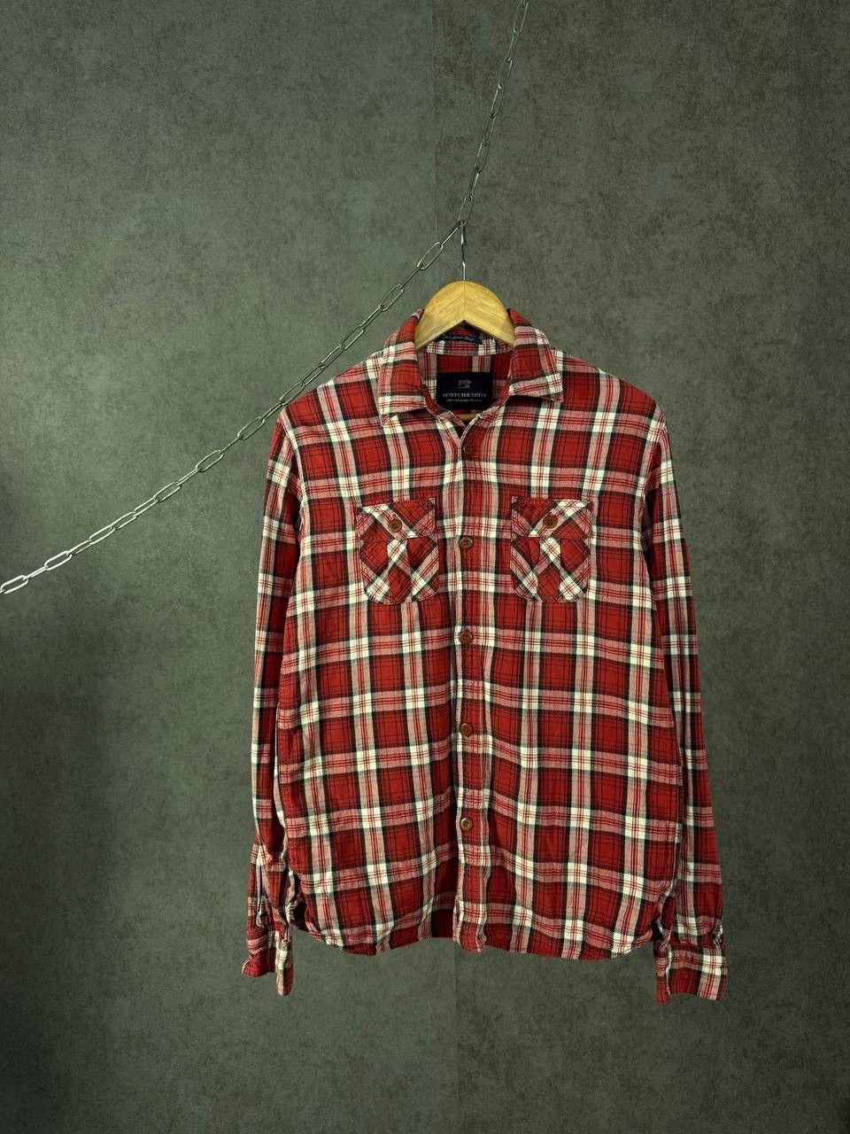 Scotch & Soda Scotch & Soda designer flannel shirt Size US M / EU 48-50 / 2 - 1 Thumbnail