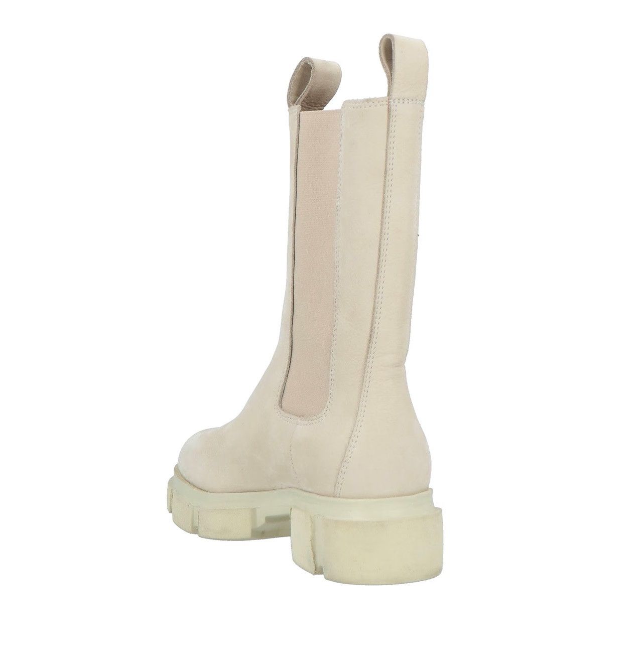 COPENHAGEN STUDIOS Ecru Leather Boots Size US 9 / IT 39 - 3 Thumbnail