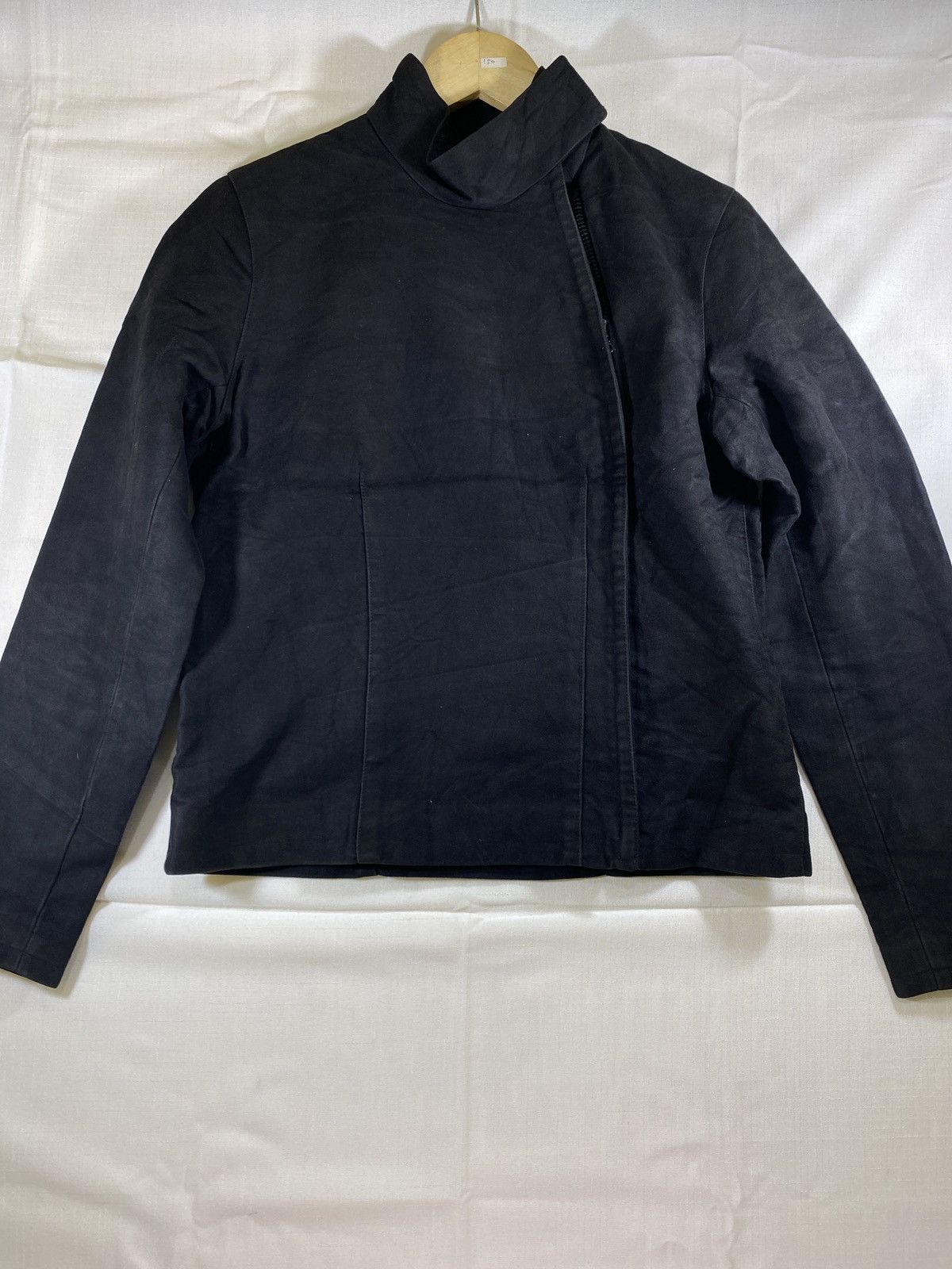 A.P.C. twill cotton assymetric jacket Size US XS / EU 42 / 0 - 1 Thumbnail