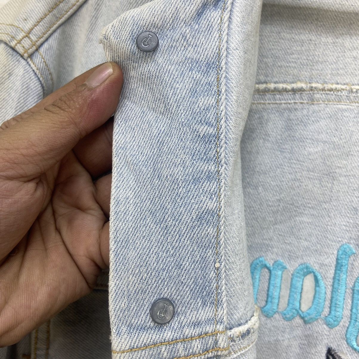 Mickey Mouse × Vintage Vtg Made in USA 35th Anniversary USA Flag Denim Trucker Size US M / EU 48-50 / 2 - 24 Thumbnail