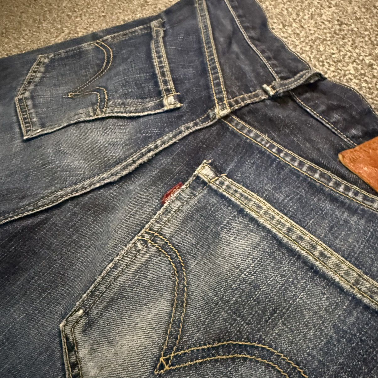 Levi's Vintage Clothing 🔥🇯🇵 Vintage 90s Japanese Levis 502 Distressed Denim Size US 31 - 6 Thumbnail