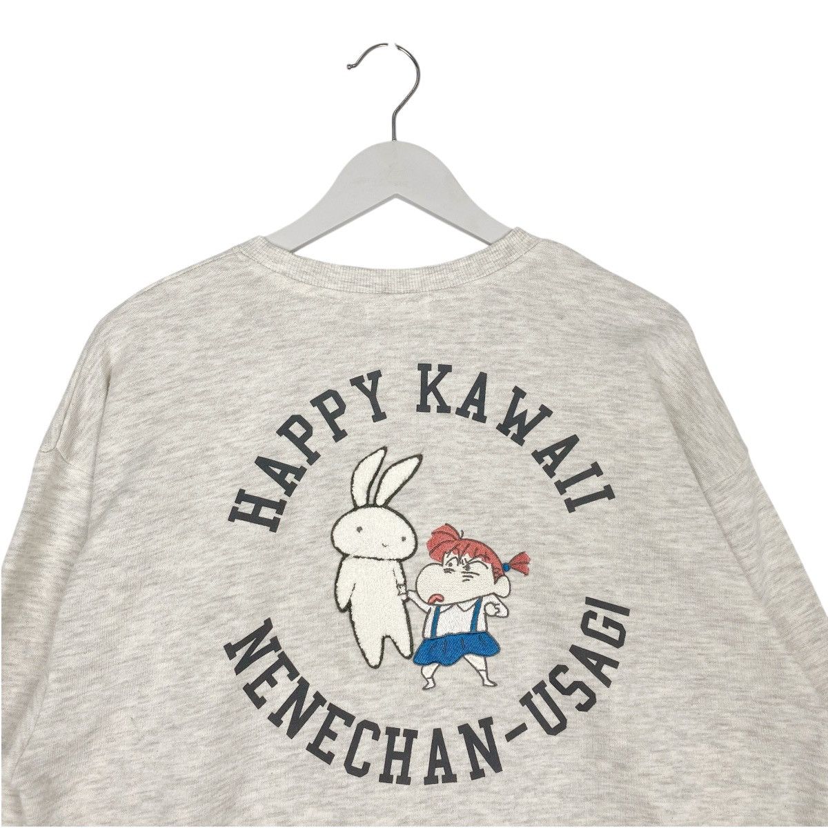 Vintage Vintage Crayon Shin Chan Sweatshirt Crewneck Gray Size XL Size US XL / EU 56 / 4 - 4 Thumbnail