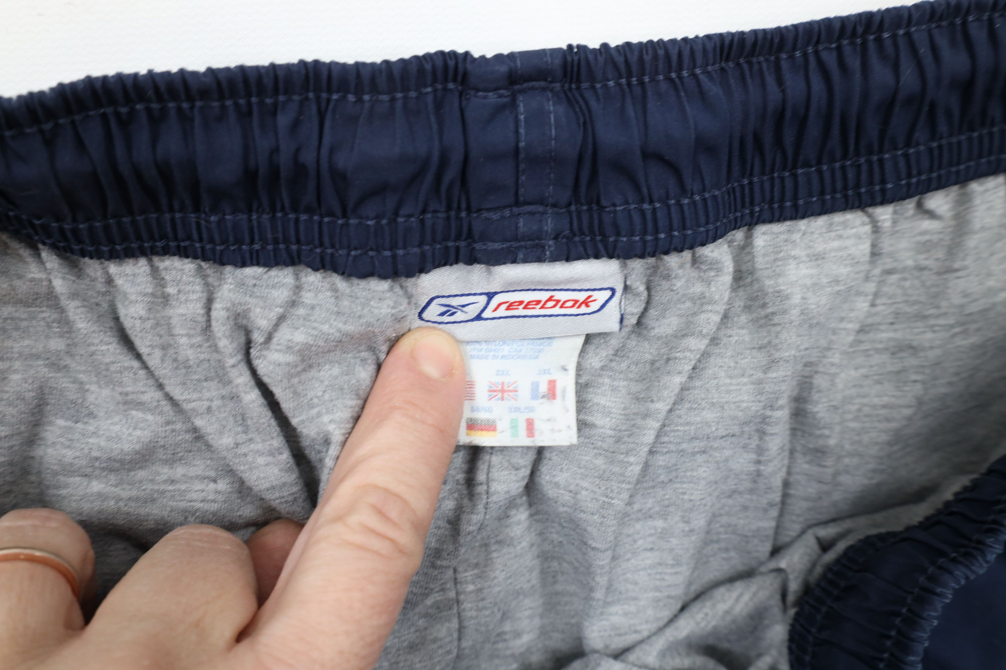 Reebok × Vintage Vintage 90s Reebok Block Lined Windbreaker Joggers Pants Size US 40 / EU 56 - 11 Thumbnail