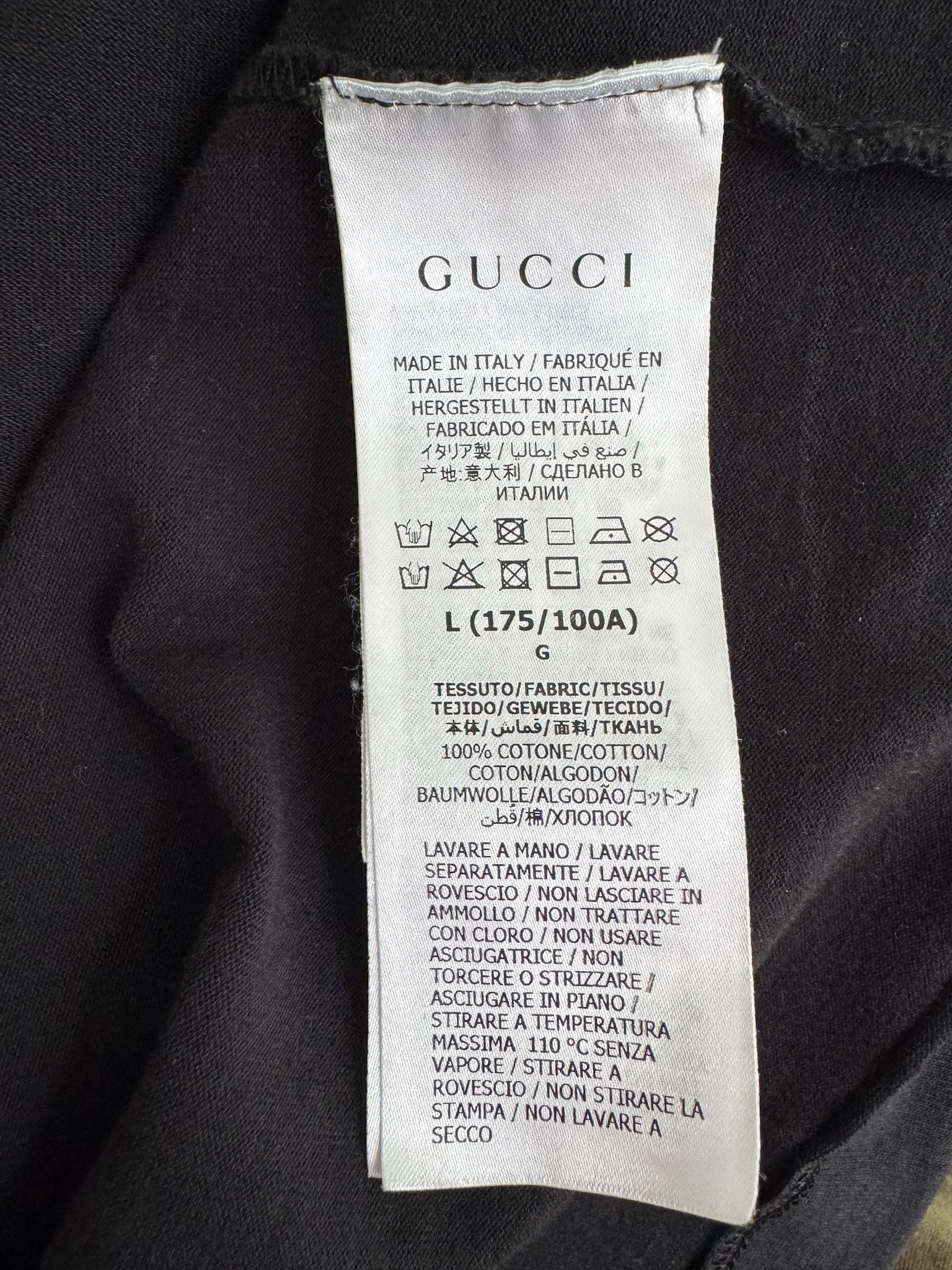 Gucci Gucci "ORIGINAL GUCCI" T SHIRT Size US L / EU 52-54 / 3 - 7 Thumbnail
