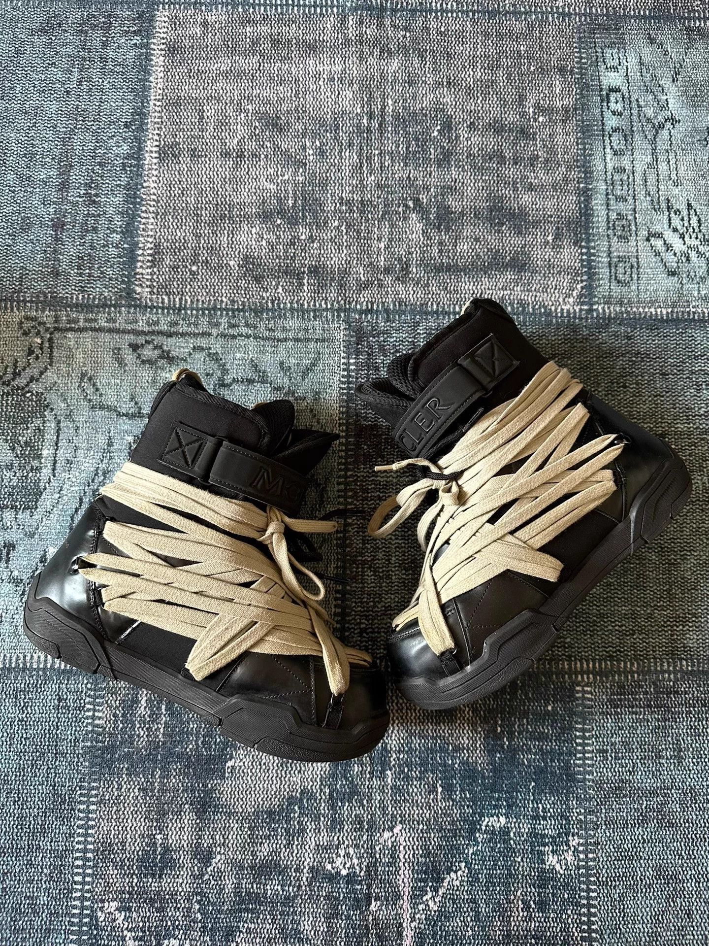 Rick Owens Rick Owens x Moncler Crazy Laces Snow Boots EU41 Size US 8 / EU 41 - 2 Thumbnail