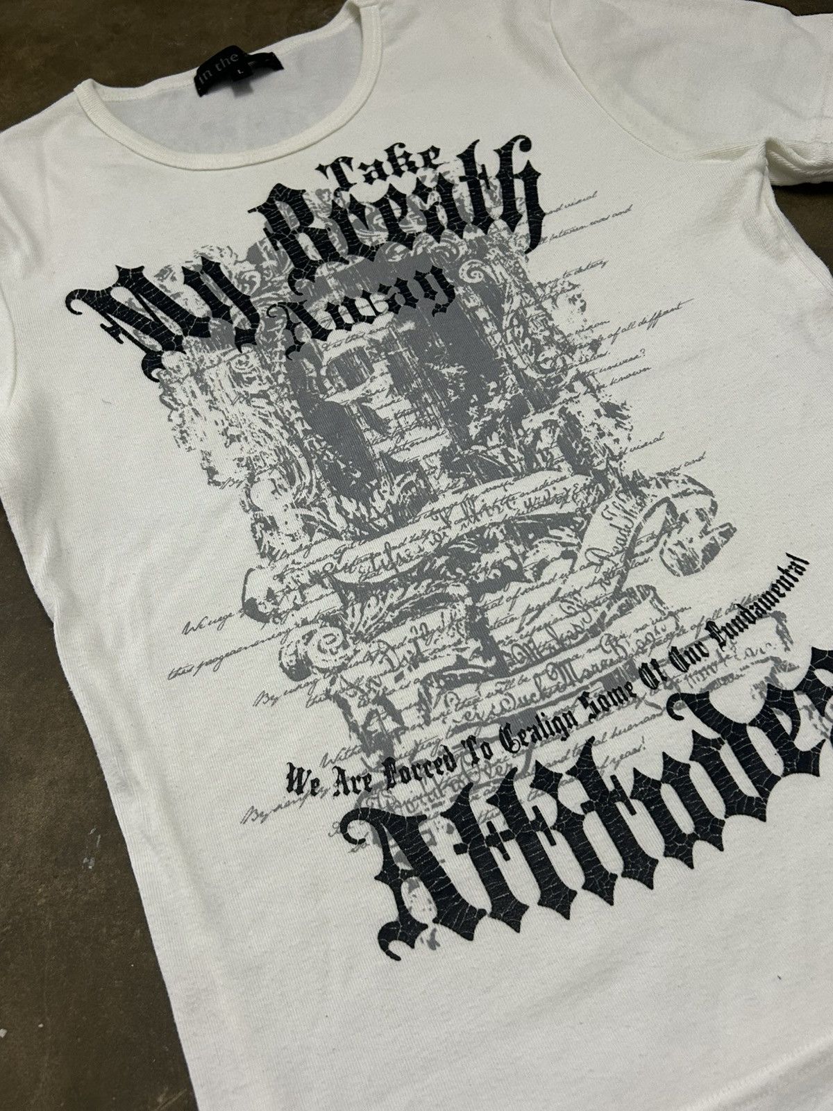 If Six Was Nine In the Attic Japan Tee Quotes Take me Breath Away Attitudes Size US S / EU 44-46 / 1 - 3 Thumbnail