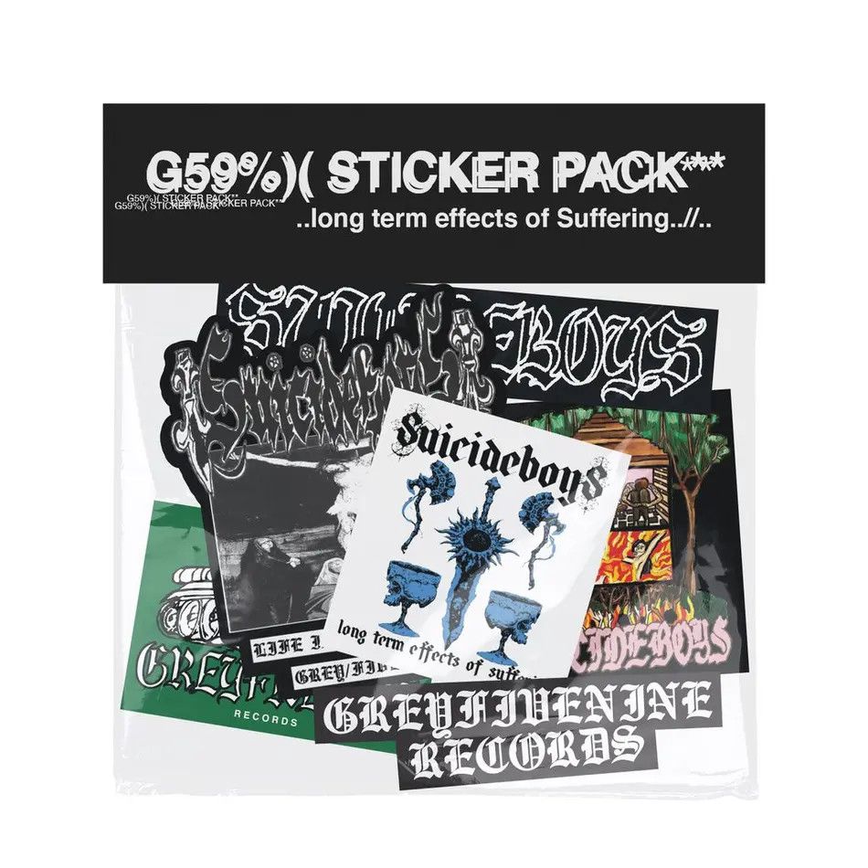 G59 Records G59 Sticker Pack (2021) Size ONE SIZE - 1 Thumbnail