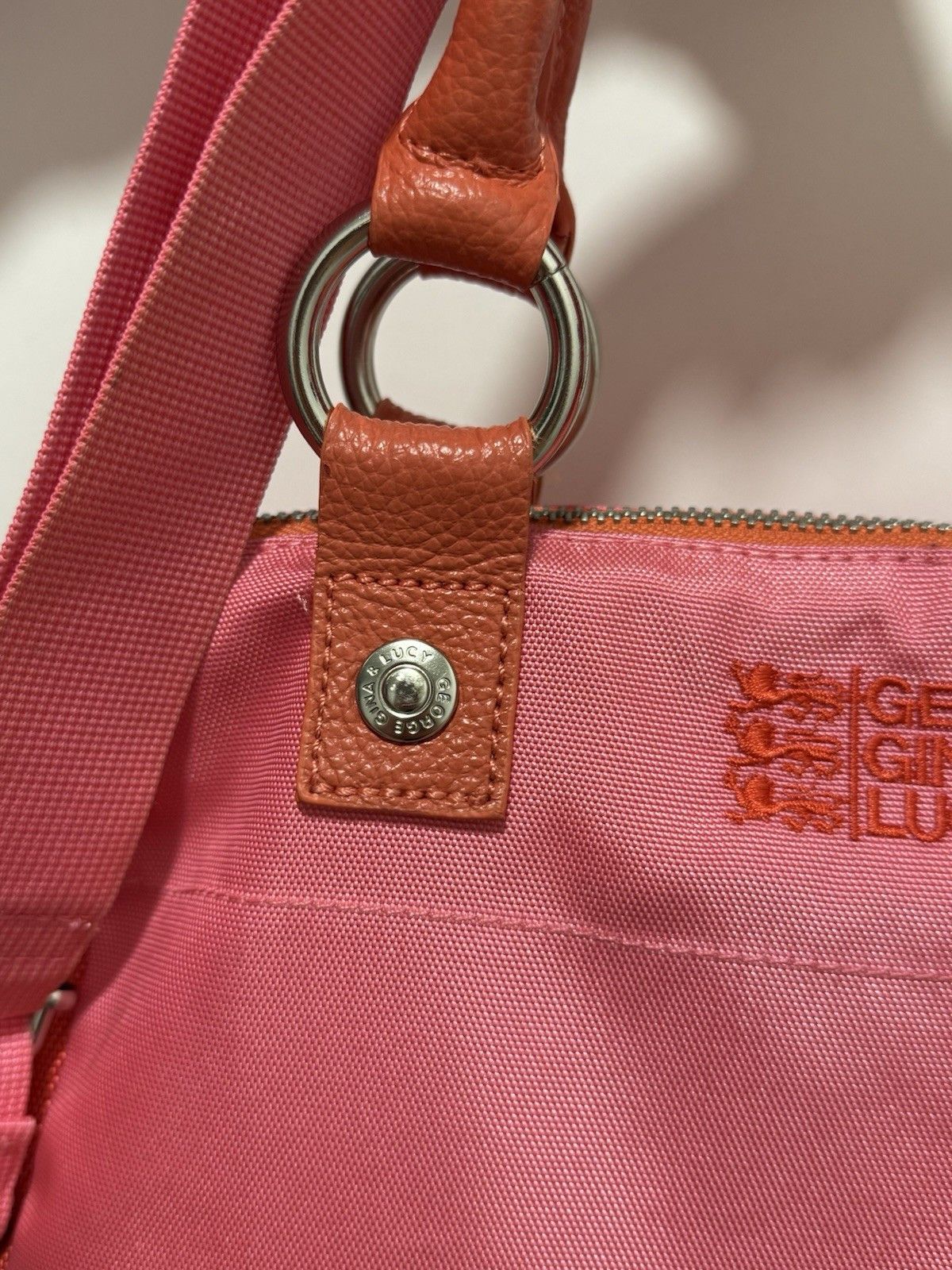 George Gina & Lucy DDP GGL George Gina & Lucy Pink Tomcat Tote Bag Size ONE SIZE - 7 Thumbnail
