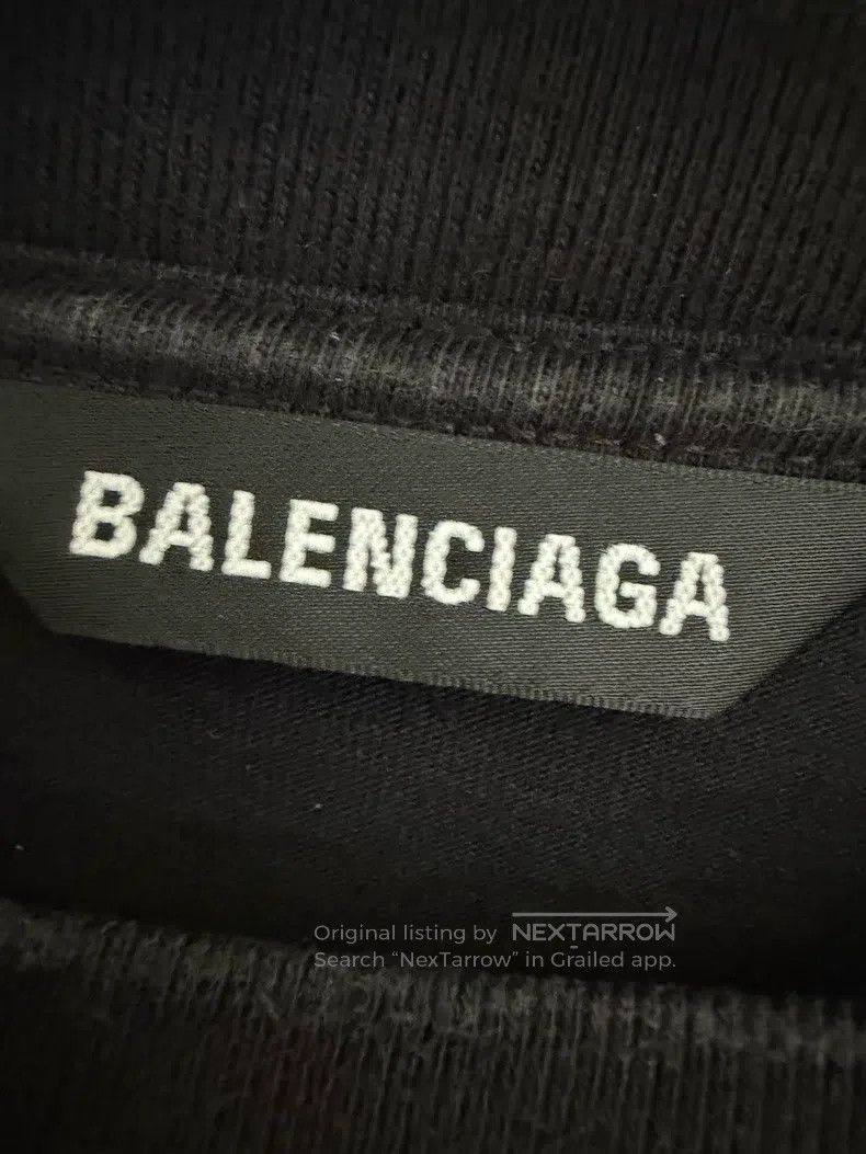 Balenciaga Balenciaga Running Logo Short Sleeve Size US XXS / EU 40 - 3 Thumbnail
