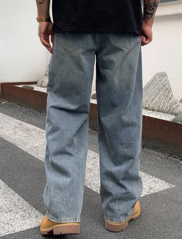 Jean Matsuda x Rieko Vintage Washed Baggy Jeans Size US 33 - 5 Thumbnail