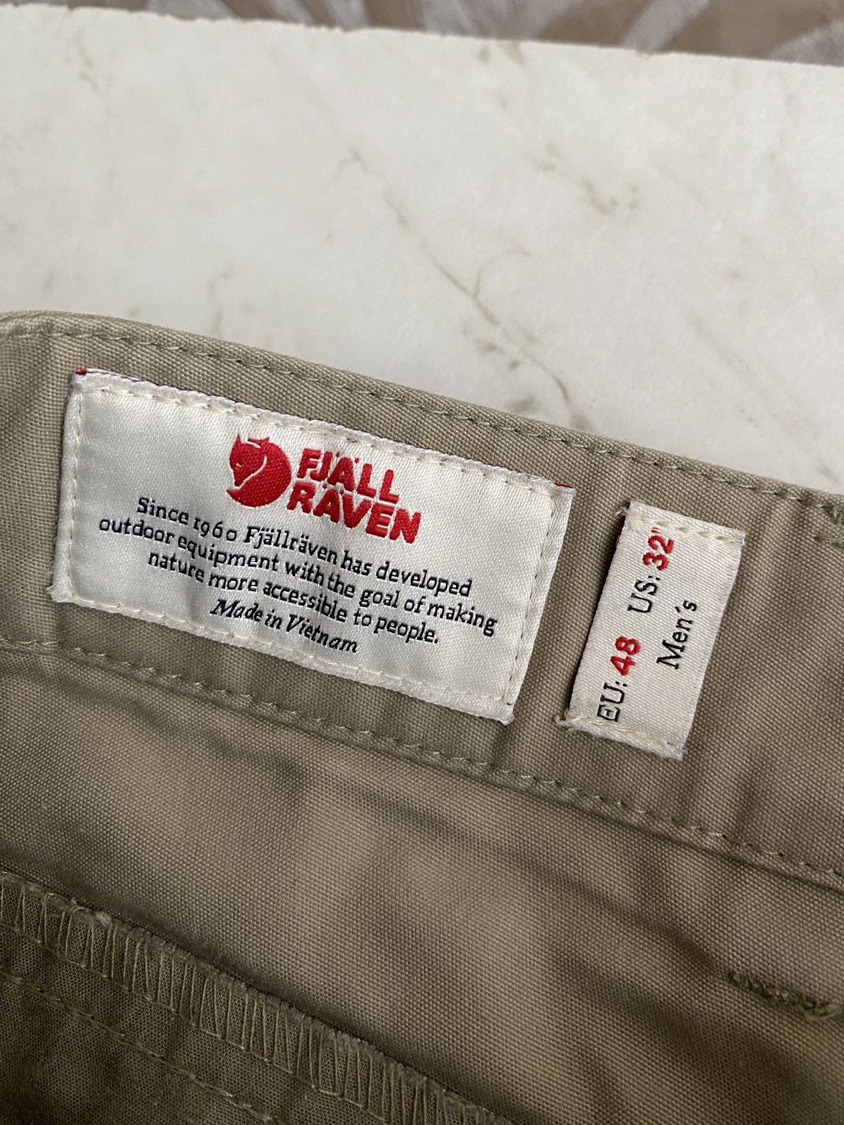 Fjallraven × Vintage Men's Vintage Fjallraven G-1000 Shorts Cargo Size US 32 / EU 48 - 4 Thumbnail