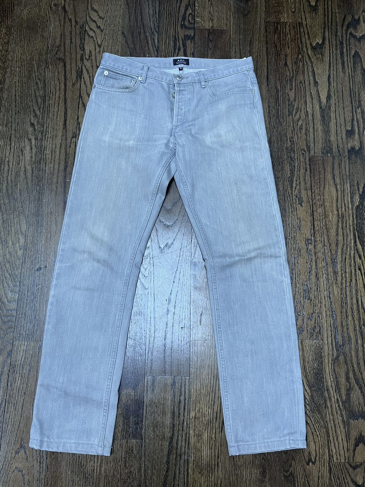 A.P.C. A.P.C. Petit Standard Grey Casual Denim Jeans Size US 30 / EU 46 - 1 Thumbnail