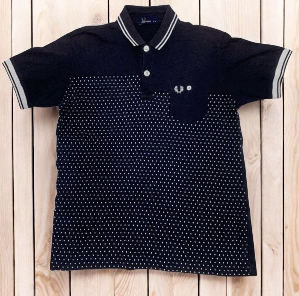 Fred Perry Fred Perry Polka Dot Polo Made In Japan Size US M / EU 48-50 / 2 - 1 Thumbnail