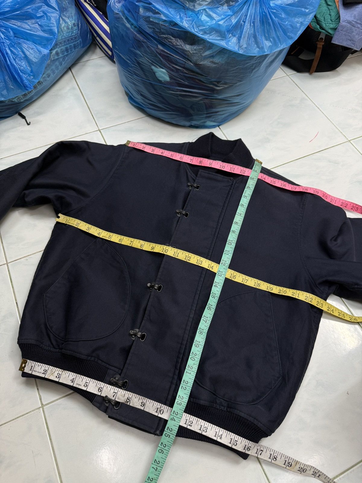 Buzz Rickson's 💥💥🔥STEALS US NAVY DECK HOOK JACKET Size US M / EU 48-50 / 2 - 24 Thumbnail