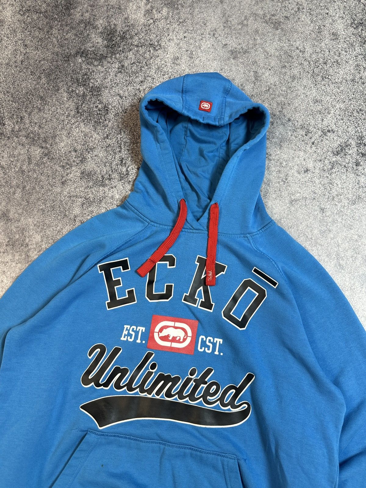 Ecko Unltd. × Vintage Y2K Ecko Unltd Big Logo Hoodie Streetwear Rare Casual M USA Size US M / EU 48-50 / 2 - 2 Thumbnail
