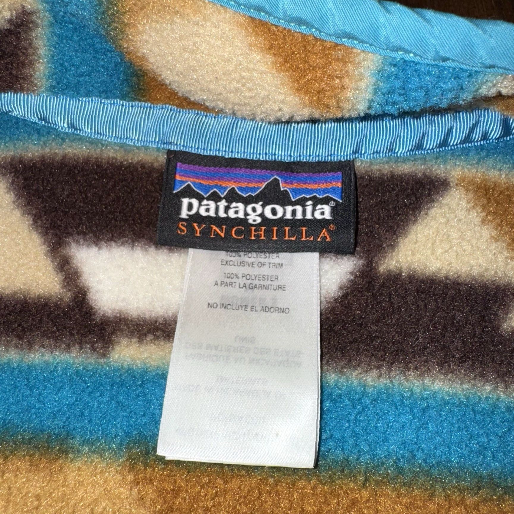 Patagonia Patagonia Womens Size Small Synchilla Snap T Fleece Pullover Aztec Southwestern Pullover Shirt Womens Size S / US 4 / IT 40 - 4 Thumbnail