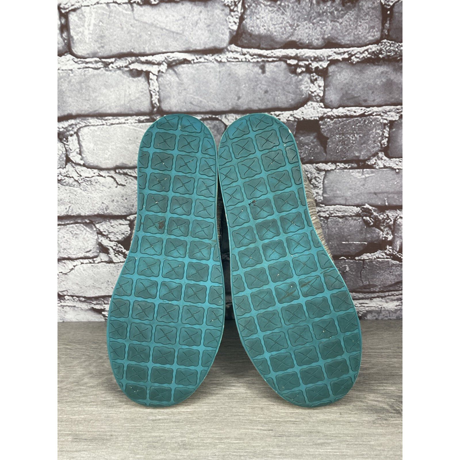 Other Hooey Loper By Twisted X Tan Fabric Western Blue Lace Shoes Size US 6.5 / IT 36.5 - 7 Thumbnail