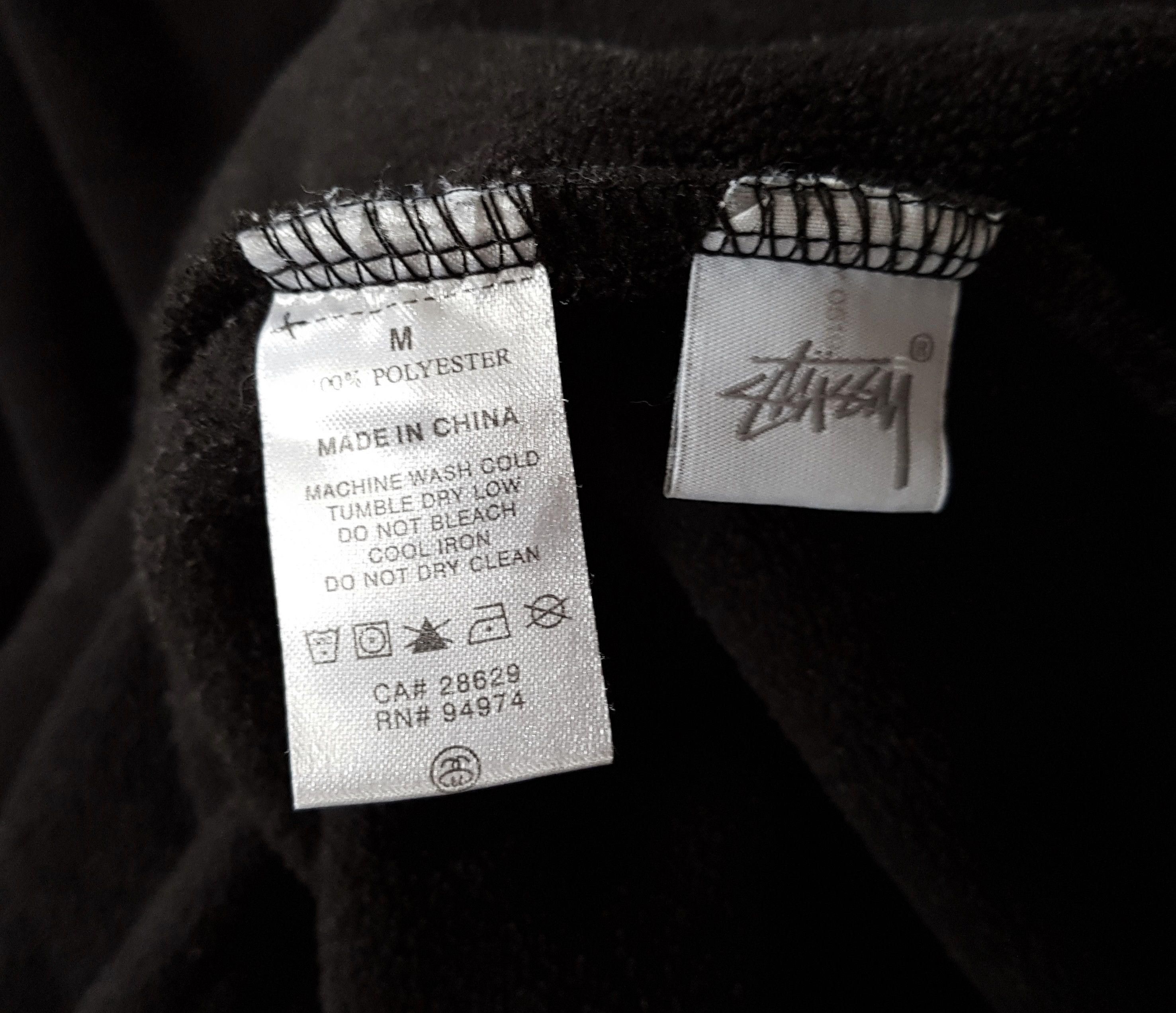 Stussy Stussy Front Pocket Quarter Zip Fleece sz M Size US M / EU 48-50 / 2 - 7 Thumbnail