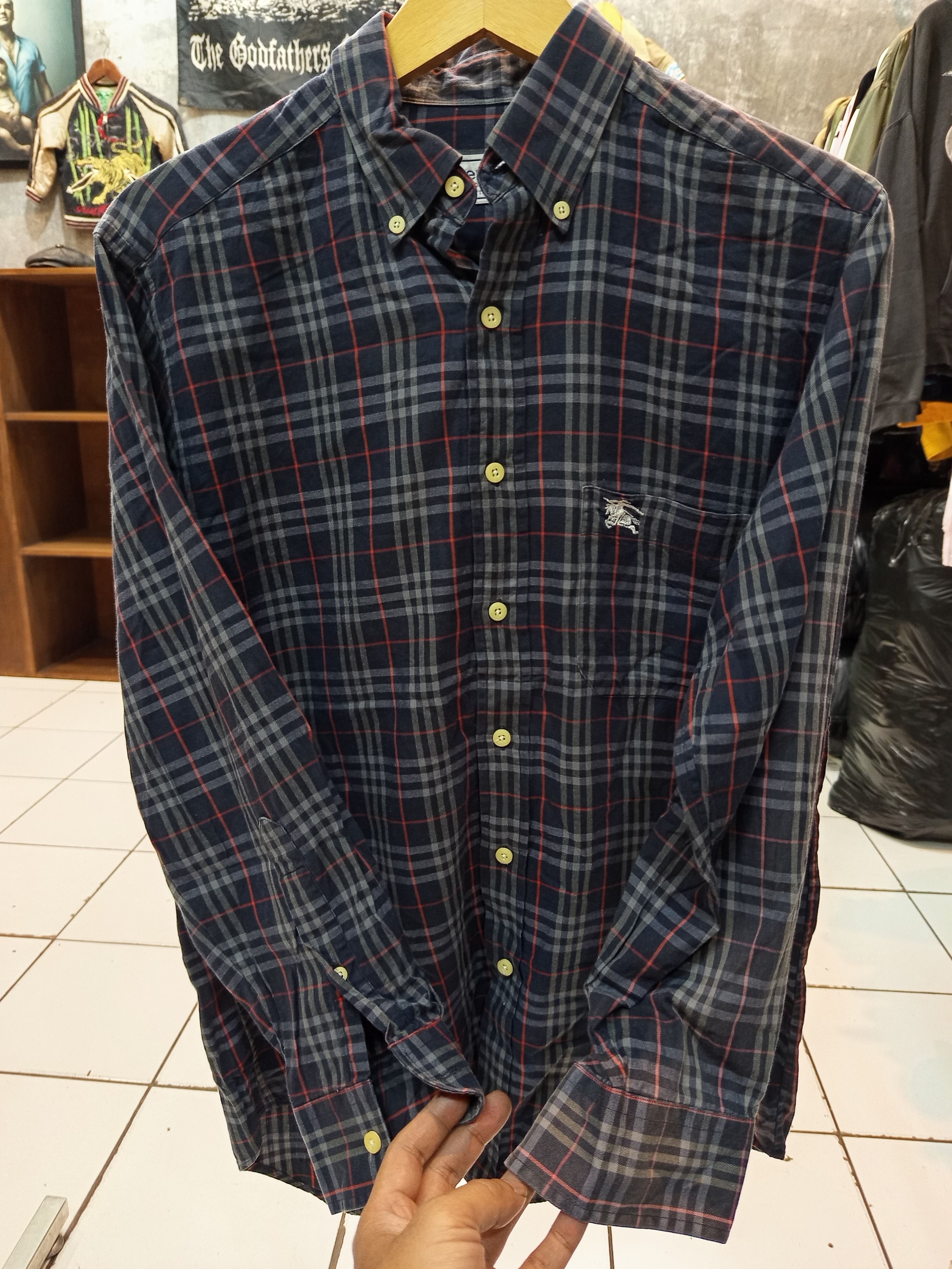Burberry Burberrys Nova Check Plaid Button Down Shirt Size US S / EU 44-46 / 1 - 4 Thumbnail