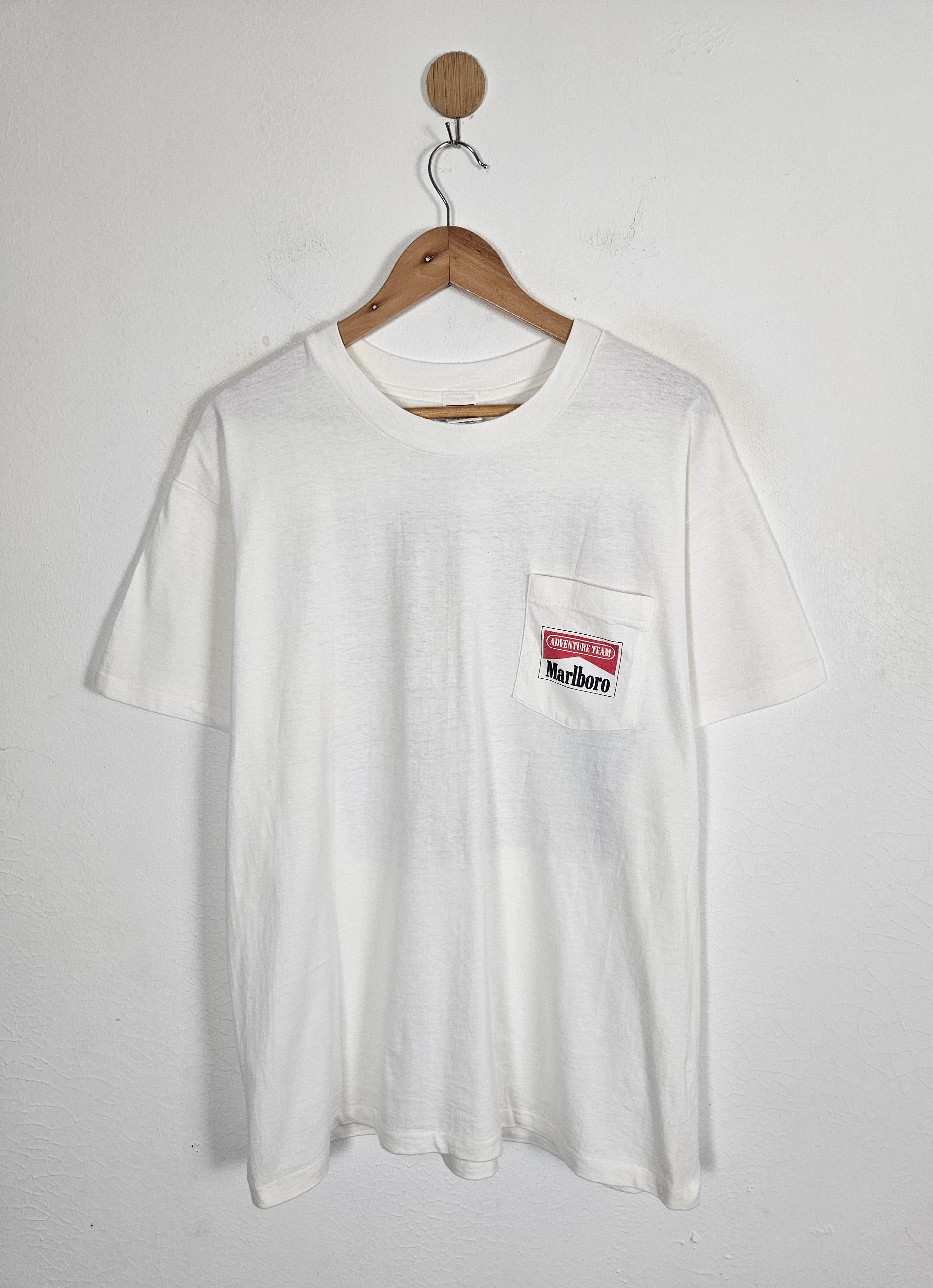 Marlboro × Vintage Vintage Marlboro Adventure team Kayak Pocket shirt Size US L / EU 52-54 / 3 - 2 Thumbnail