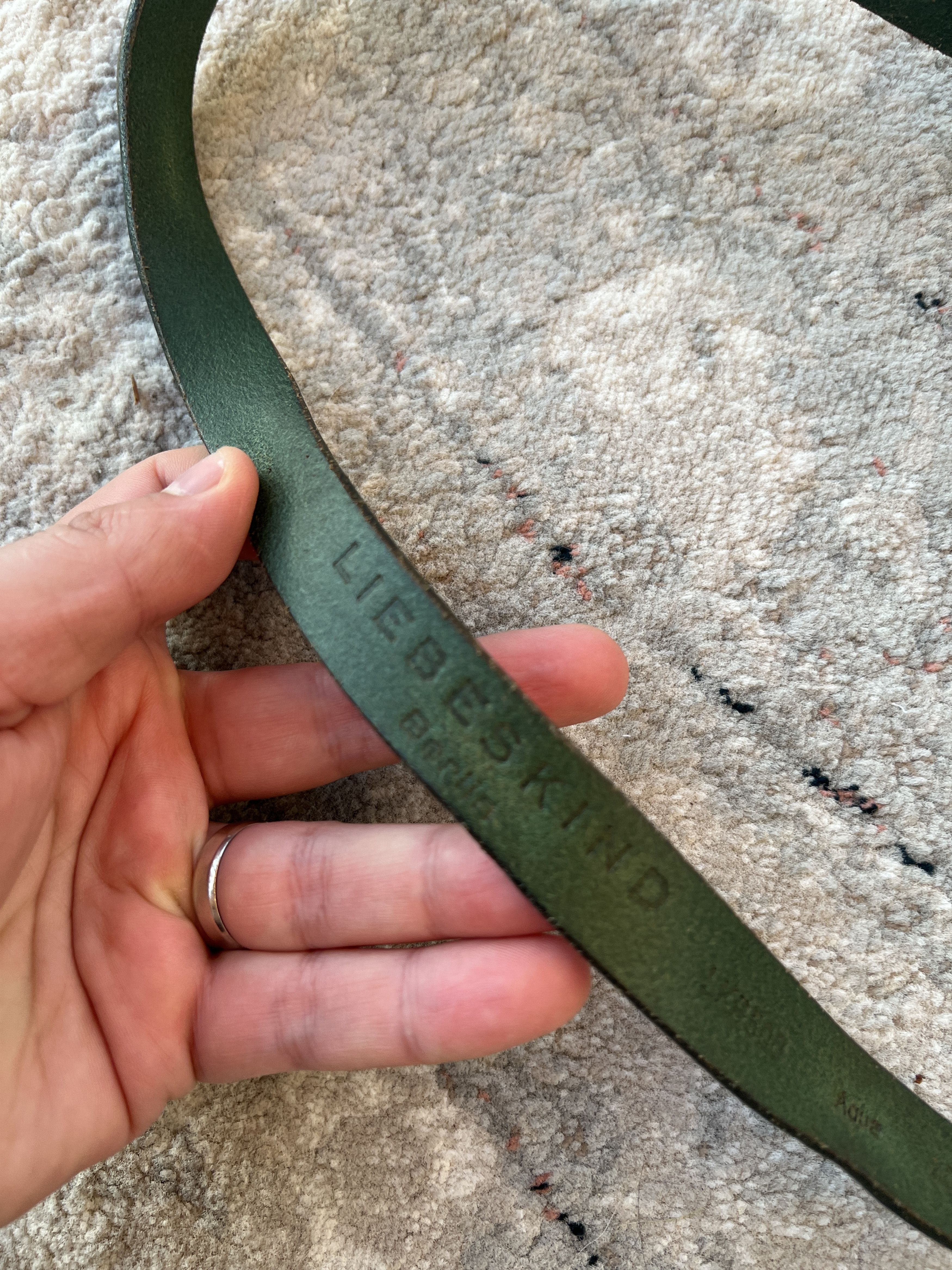 LIEBESKIND BERLIN Liebeskind Berlin Letaher Belt Size ONE SIZE - 5 Thumbnail