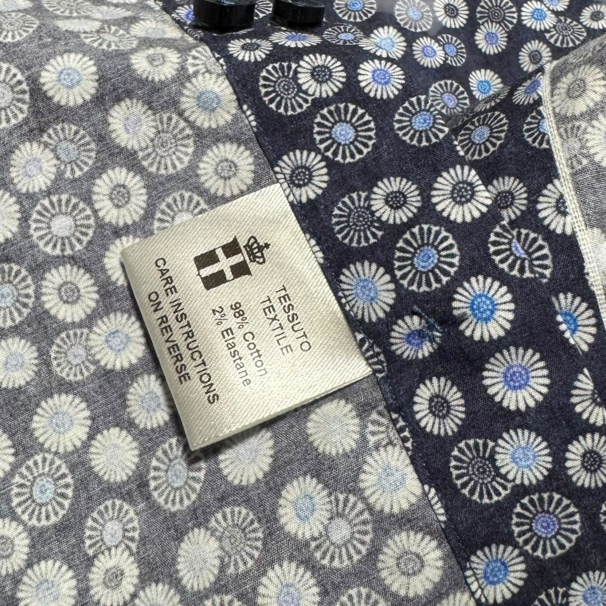 Other Emanuel Berg Geometric Patterned Button Up Shirt Adult M Size US M / EU 48-50 / 2 - 6 Thumbnail