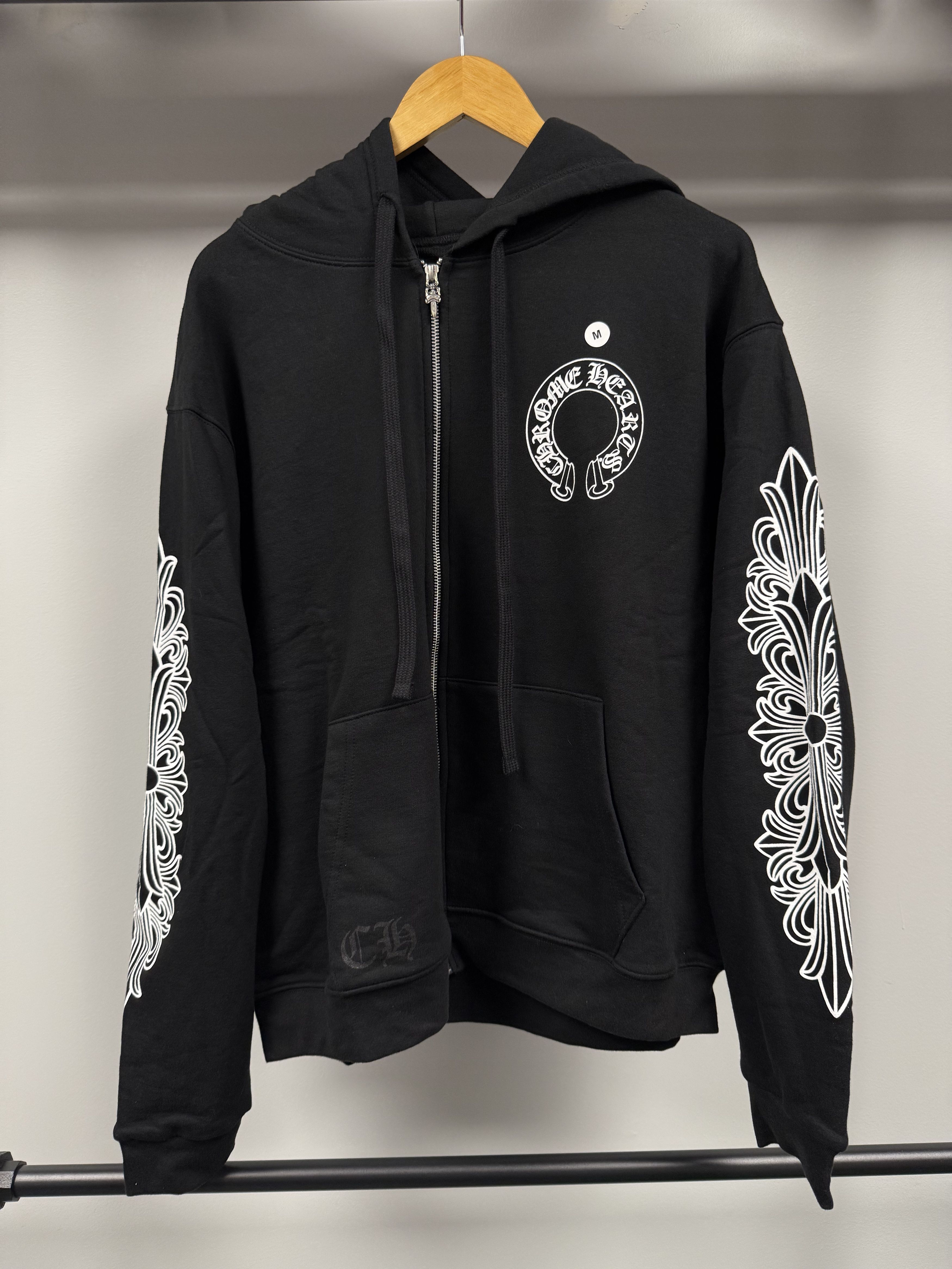 Chrome Hearts Chrome Hearts Thermal Horseshoe Floral Hoodie - M Size M / US 6-8 / IT 42-44 - 2 Thumbnail