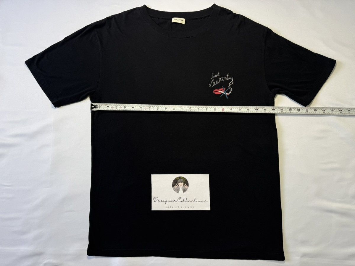 Saint Laurent Paris Saint Laurent No Smoking Logo Tee L Size US L / EU 52-54 / 3 - 4 Thumbnail
