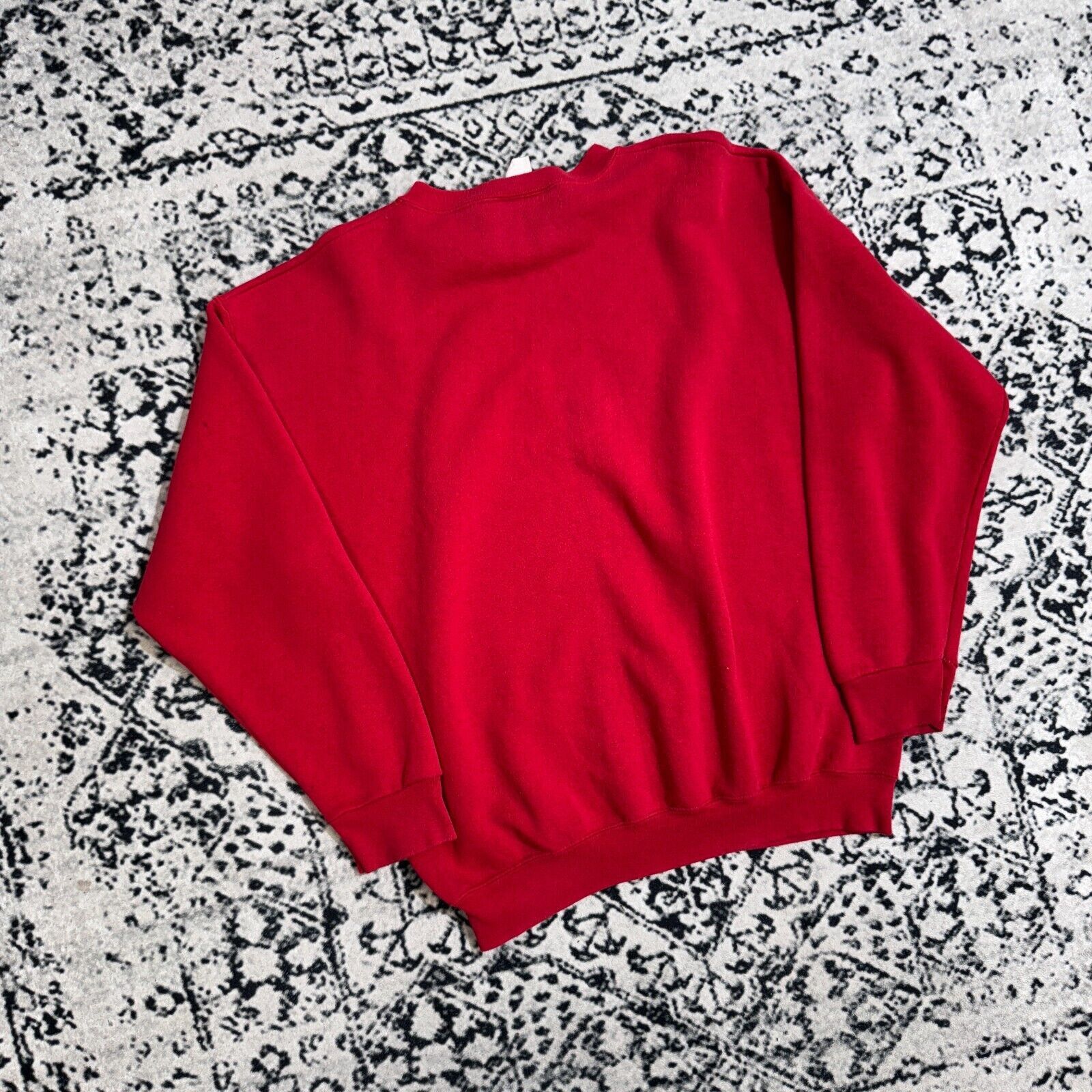 Vintage Red Cotton Crewneck Size L Y2K Ohio State USA Reverse Weave Size US L / EU 52-54 / 3 - 12 Thumbnail