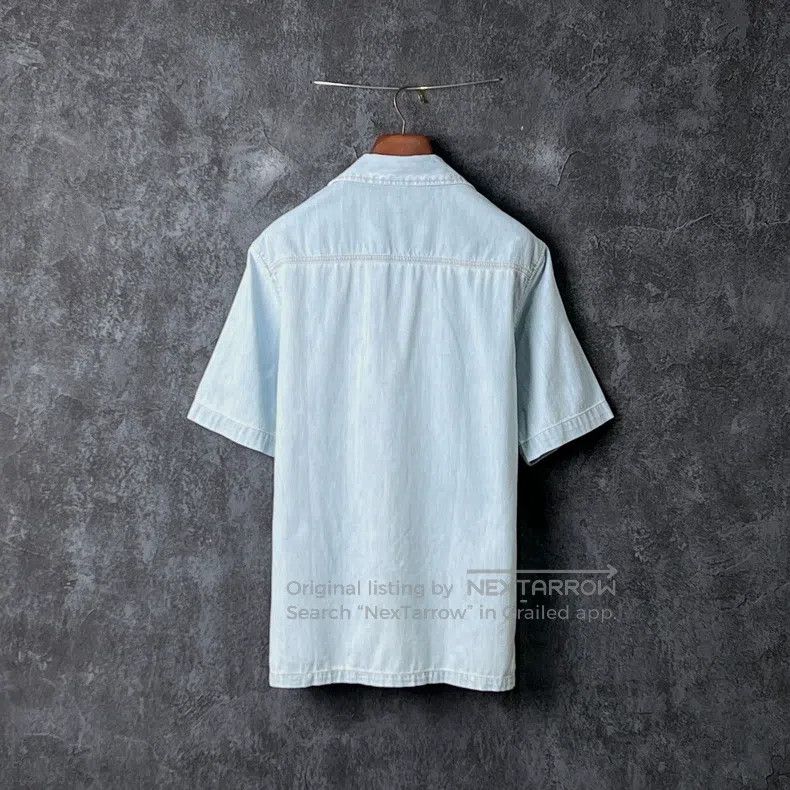 Versace Versace Baroque print cotton short-sleeved shirt Size US L / EU 52-54 / 3 - 2 Thumbnail