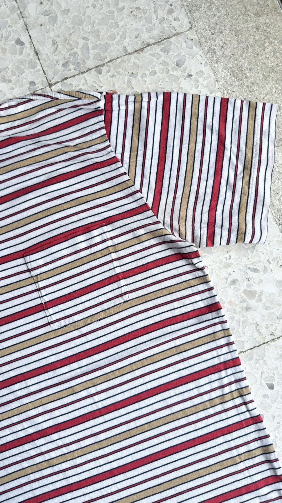 Patagonia Vintage Patagonia Organic Cotton Striped Polo Shirt Size US M / EU 48-50 / 2 - 5 Thumbnail