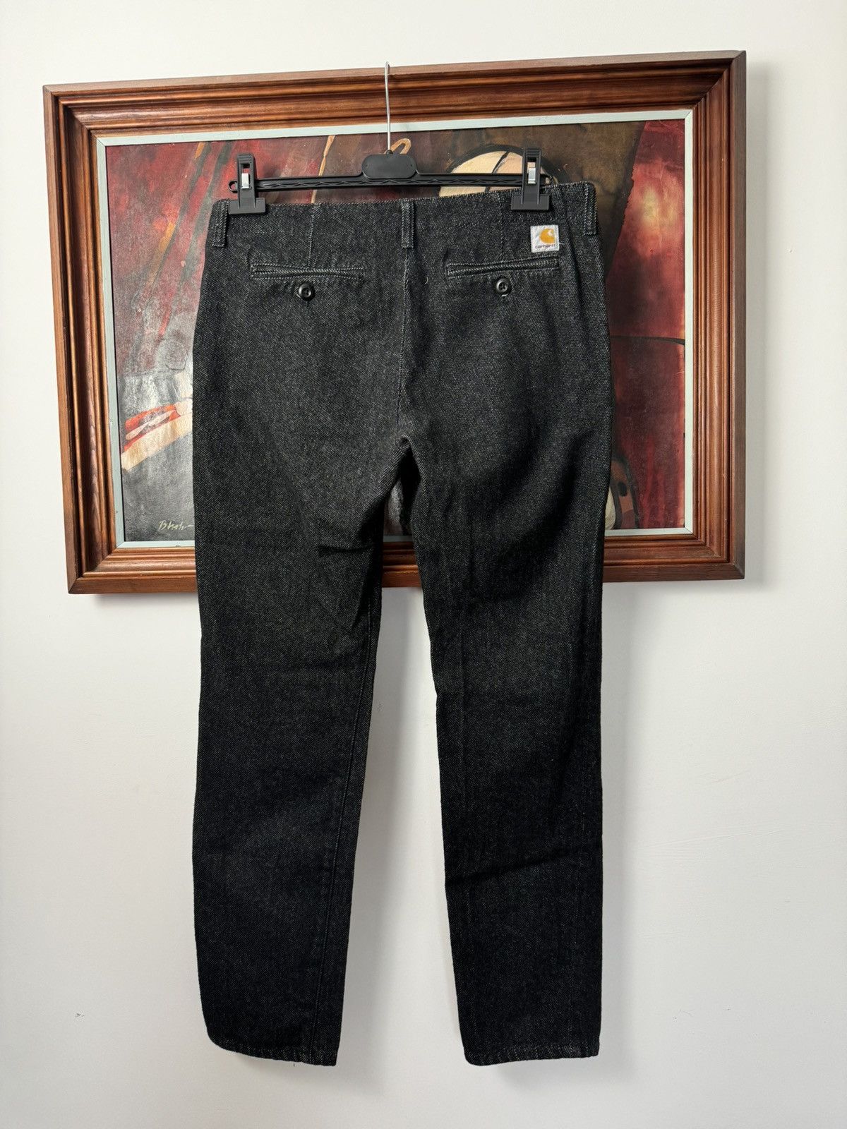 Carhartt Carhartt Club Pant Gray Black Skate Workwear Y2k Rare Size US 32 / EU 48 - 1 Thumbnail