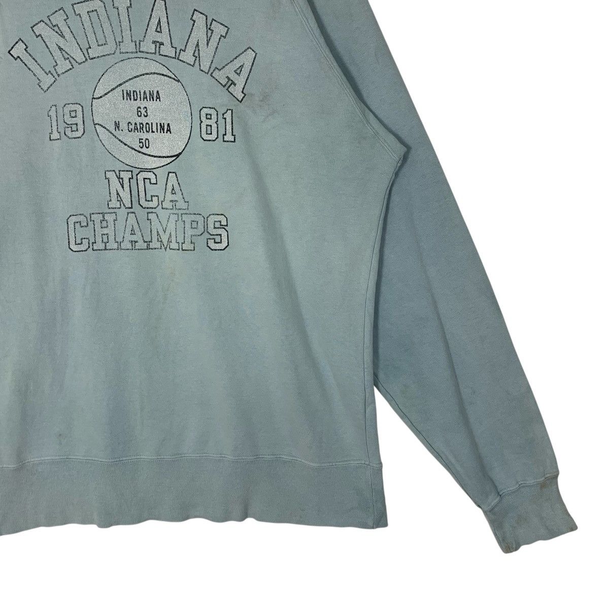 NBA Vintage Cheswick Indiana NCA Champs SportWear Sweatshirt Size US M / EU 48-50 / 2 - 7 Thumbnail