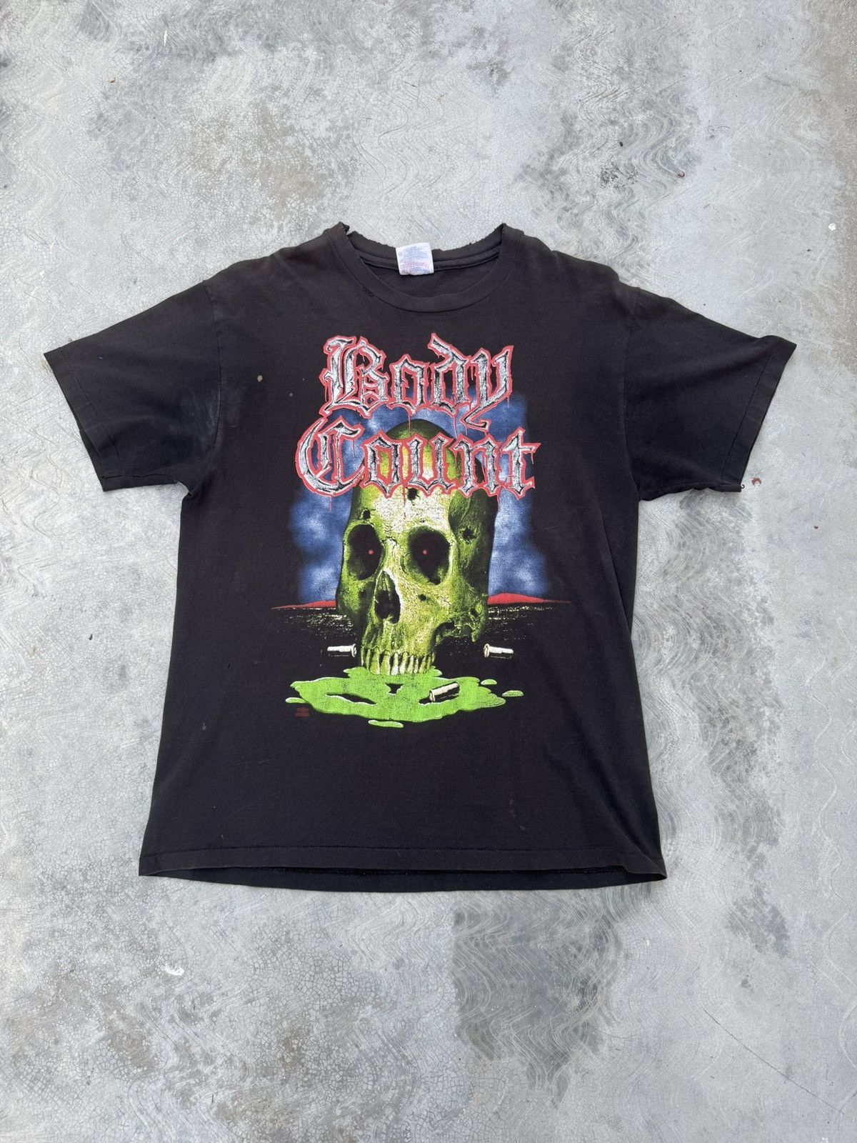 BODY COUNT バンドtシャツ 1992年 ビンテージ　ICE-T VTG ICE-T Body Count 1992-1993 Cop Killer Slamfest Tour