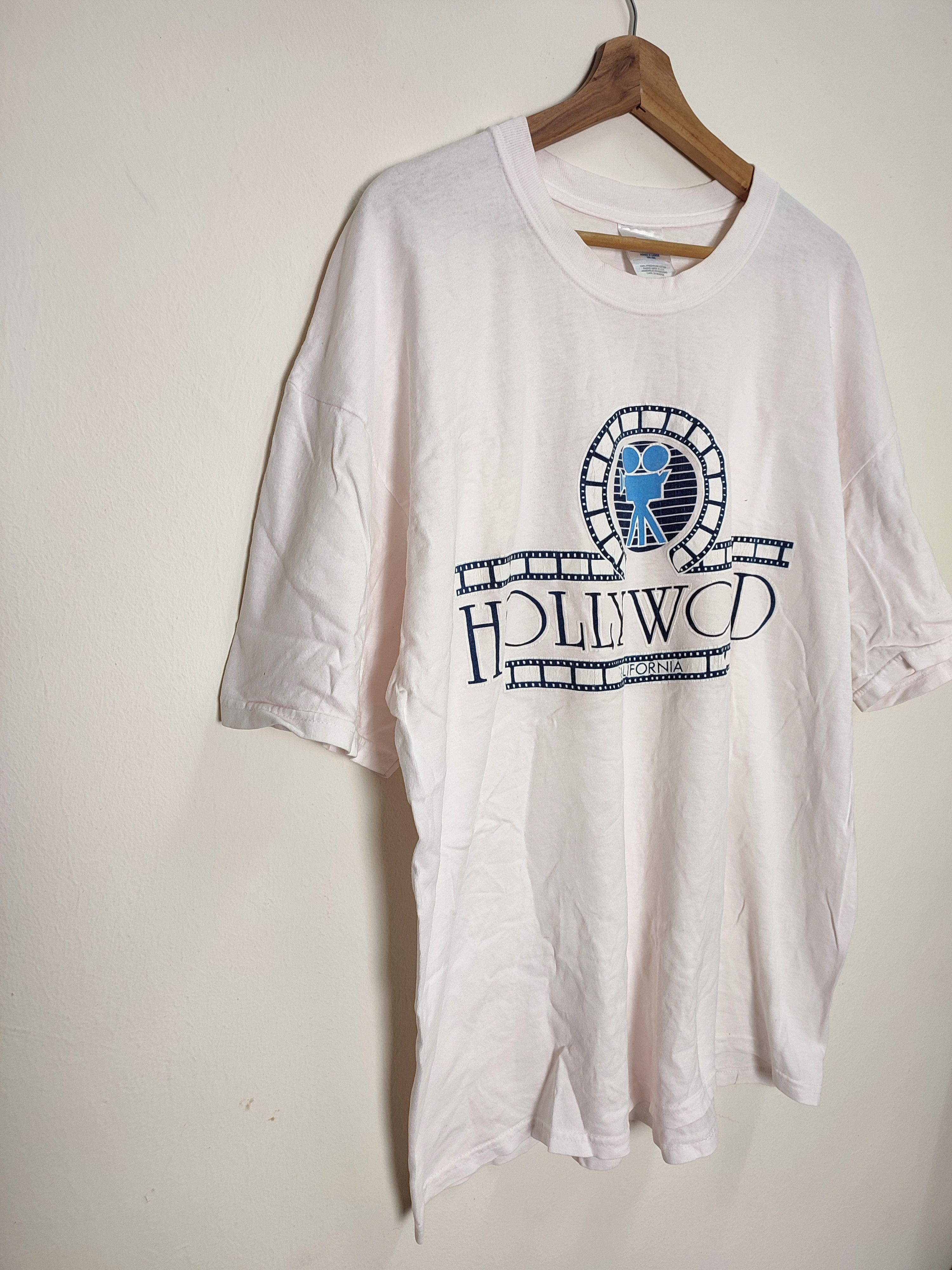 Hanes Vintage Hanes Hollywood California Size US XL / EU 56 / 4 - 3 Thumbnail