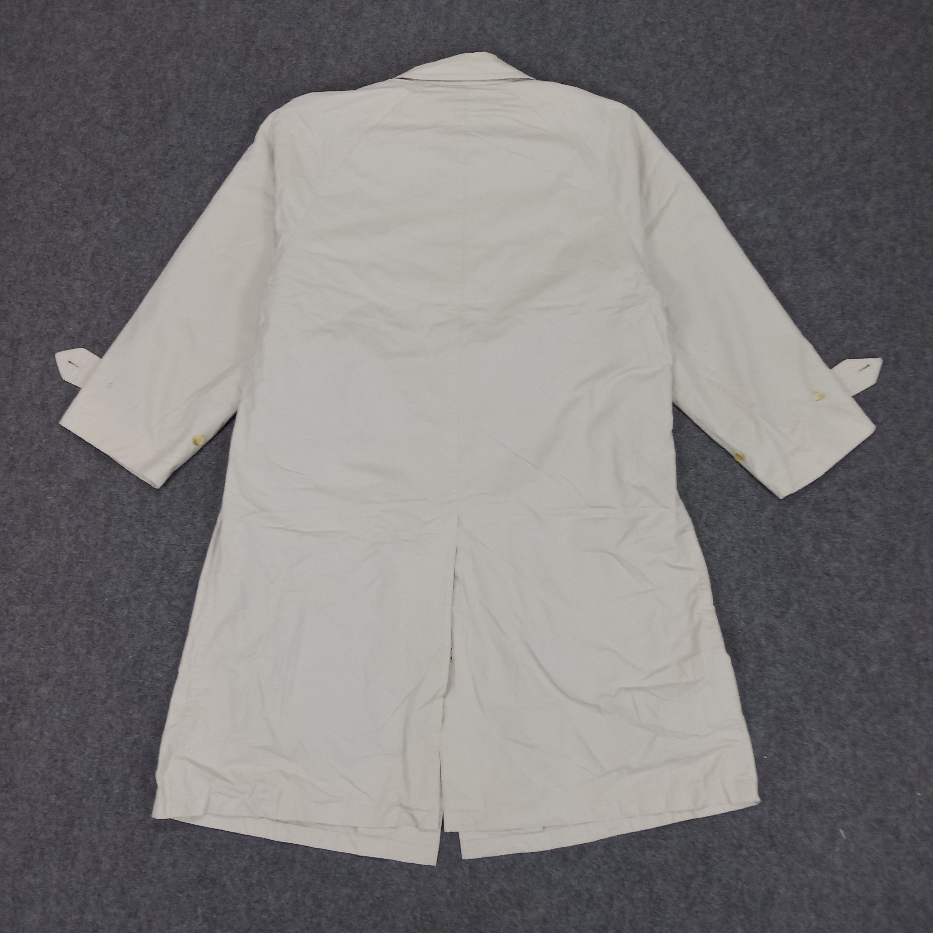 Burberry × Vintage Burberrys Nova Check Trench Coat Jacket Size US L / EU 52-54 / 3 - 5 Thumbnail