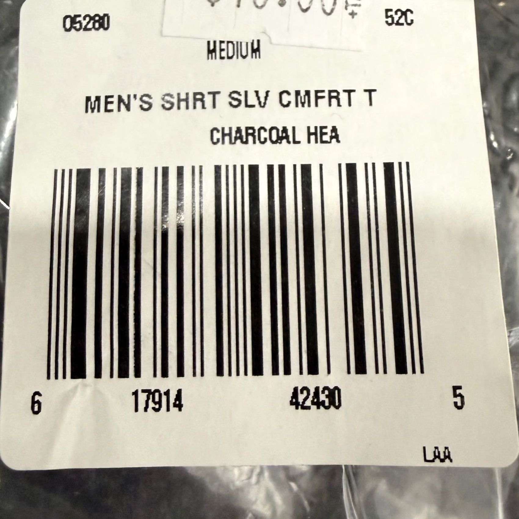 Hanes Hanes Shirt Mens M Gray Pack Charcoal Heather Grey Comfort Soft Basic Essential Size US M / EU 48-50 / 2 - 7 Thumbnail