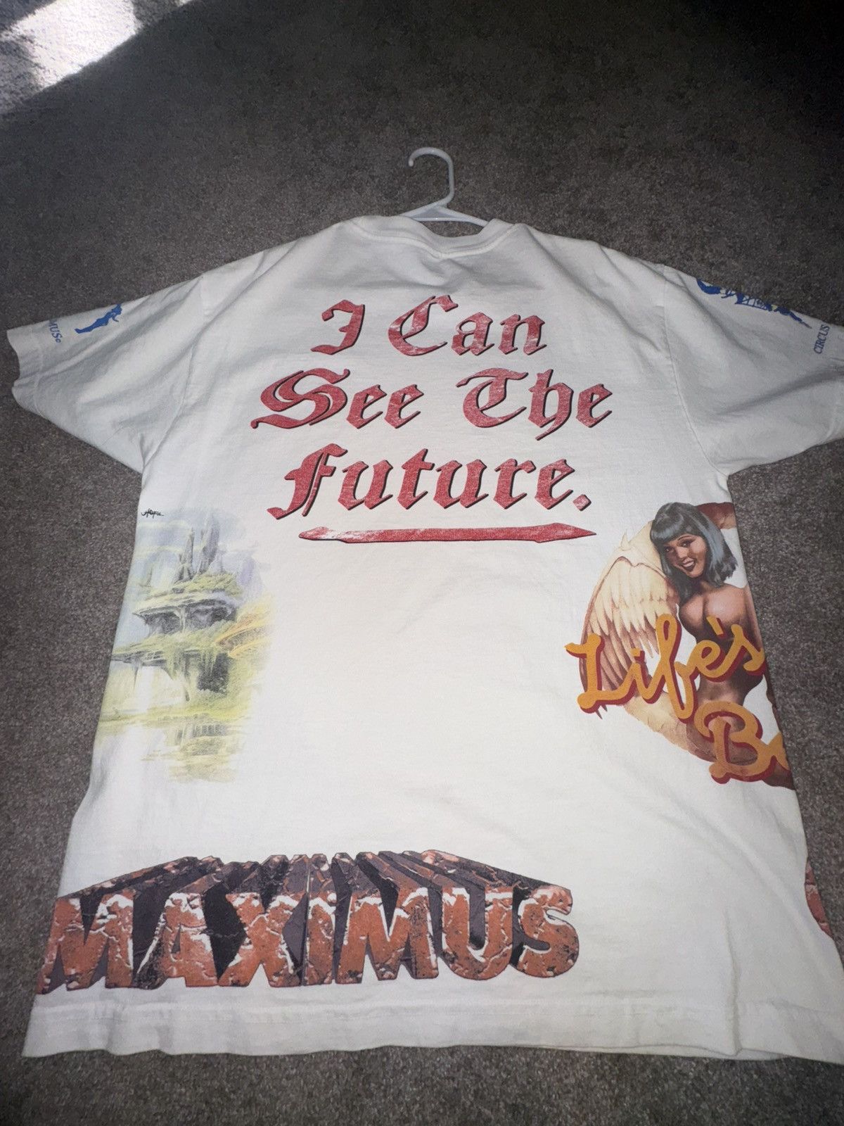Travis Scott Travis Scott Utopia Tour Tee Size US L / EU 52-54 / 3 - 5 Thumbnail