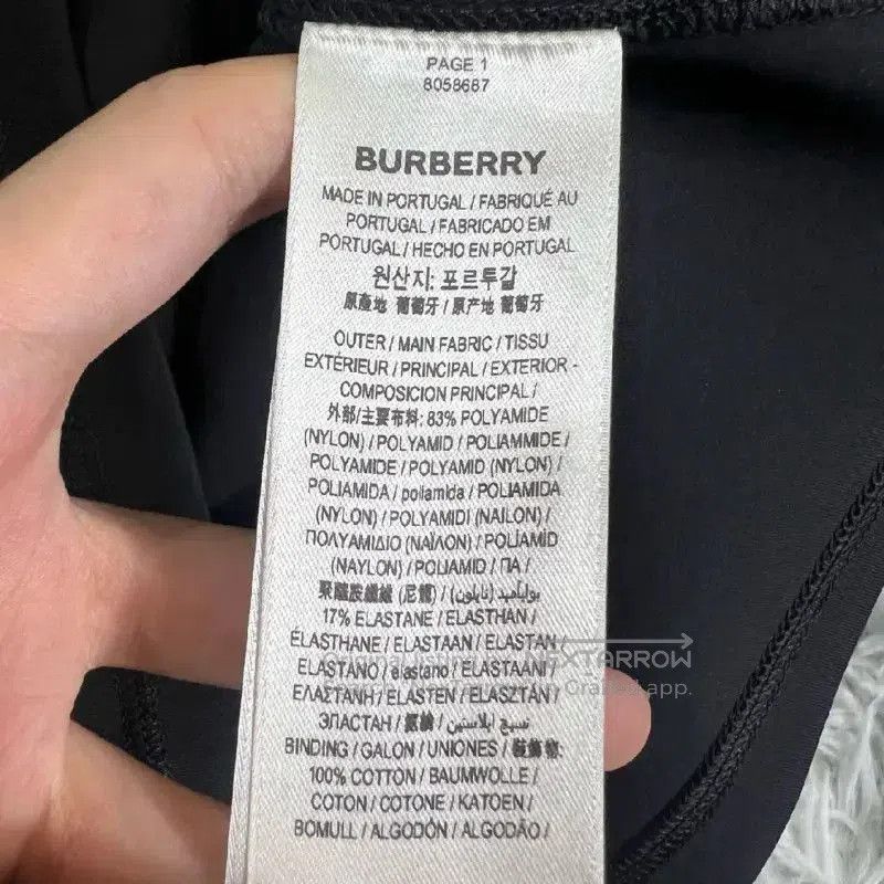 Burberry Burberry Women's Black Cotton T-Shirt XS. Size XS / US 0-2 / IT 36-38 - 4 Thumbnail