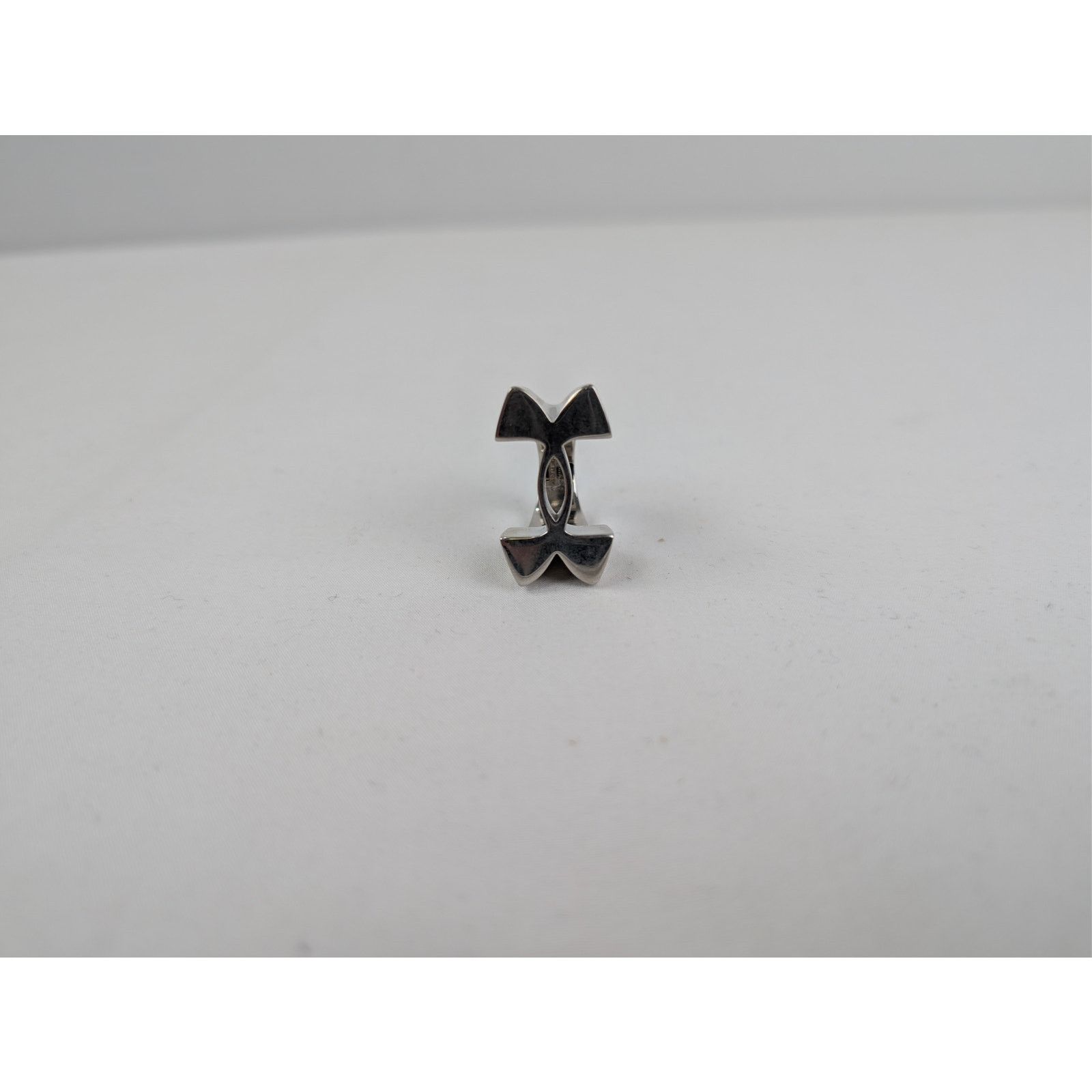 Balenciaga × Under Armour o1rshd1 Size: 62 / Recycled Brass Signature Ring in Silver Size ONE SIZE - 11 Thumbnail