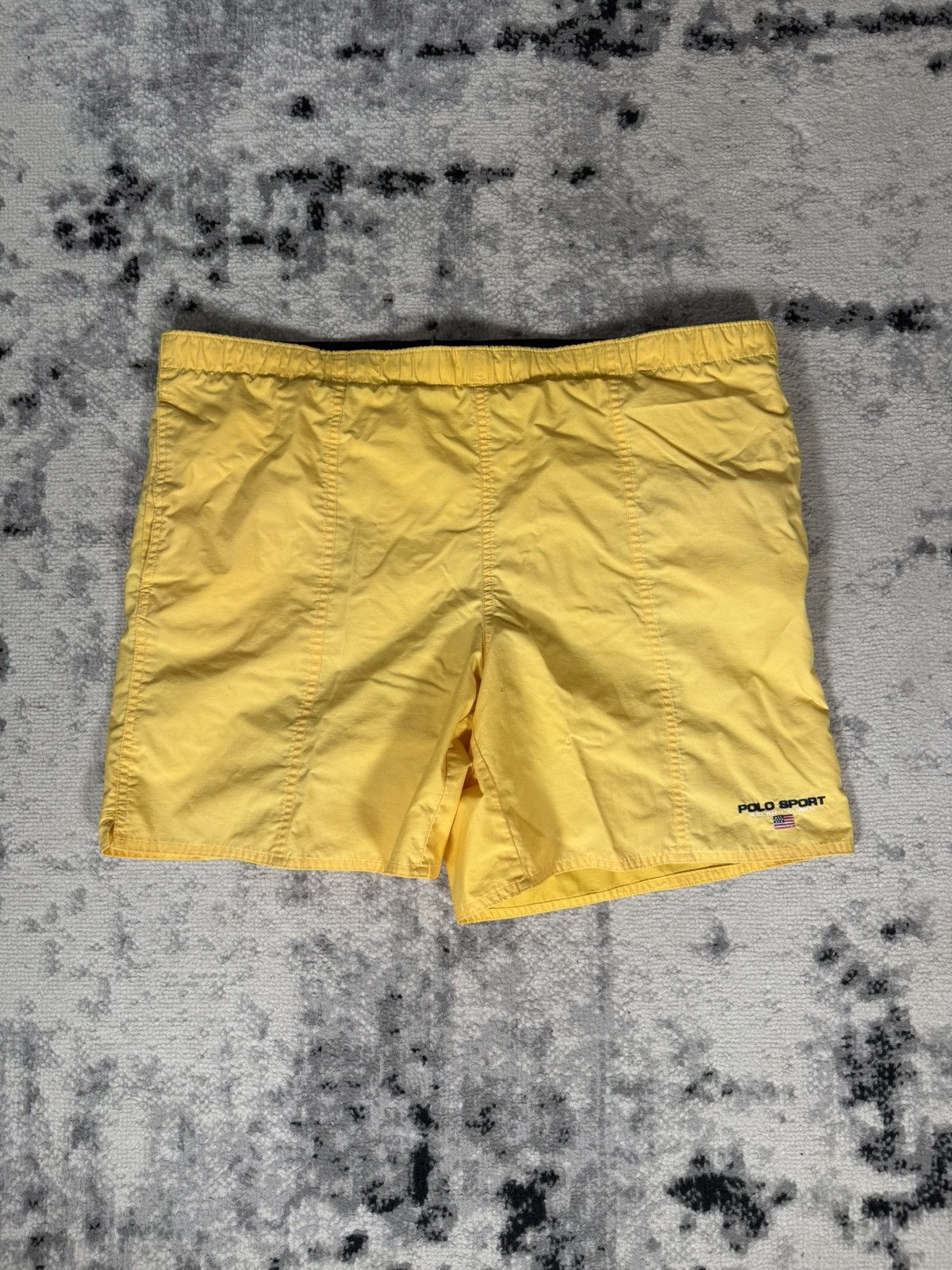Polo Ralph Lauren Vintage 90s Polo Sport Ralph Lauren Swim Shorts Size US 36 / EU 52 - 1 Thumbnail