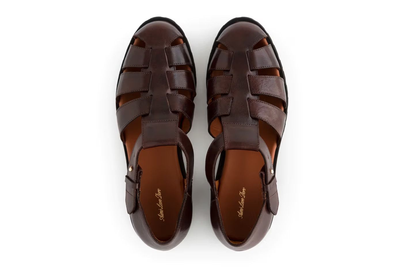 Aime Leon Dore o1mle0925 Fisherman Sandals in Dark Brown Size US 6.5 / EU 39-40 - 3 Thumbnail