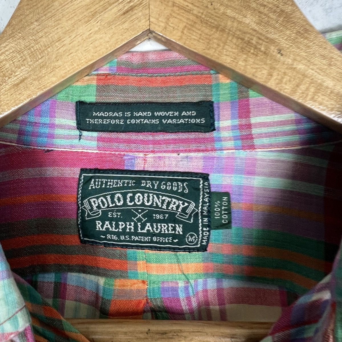 Polo Ralph Lauren 🔥 80s Polo Country Ralph Lauren Plaid button Up Shirt Size US M / EU 48-50 / 2 - 9 Thumbnail