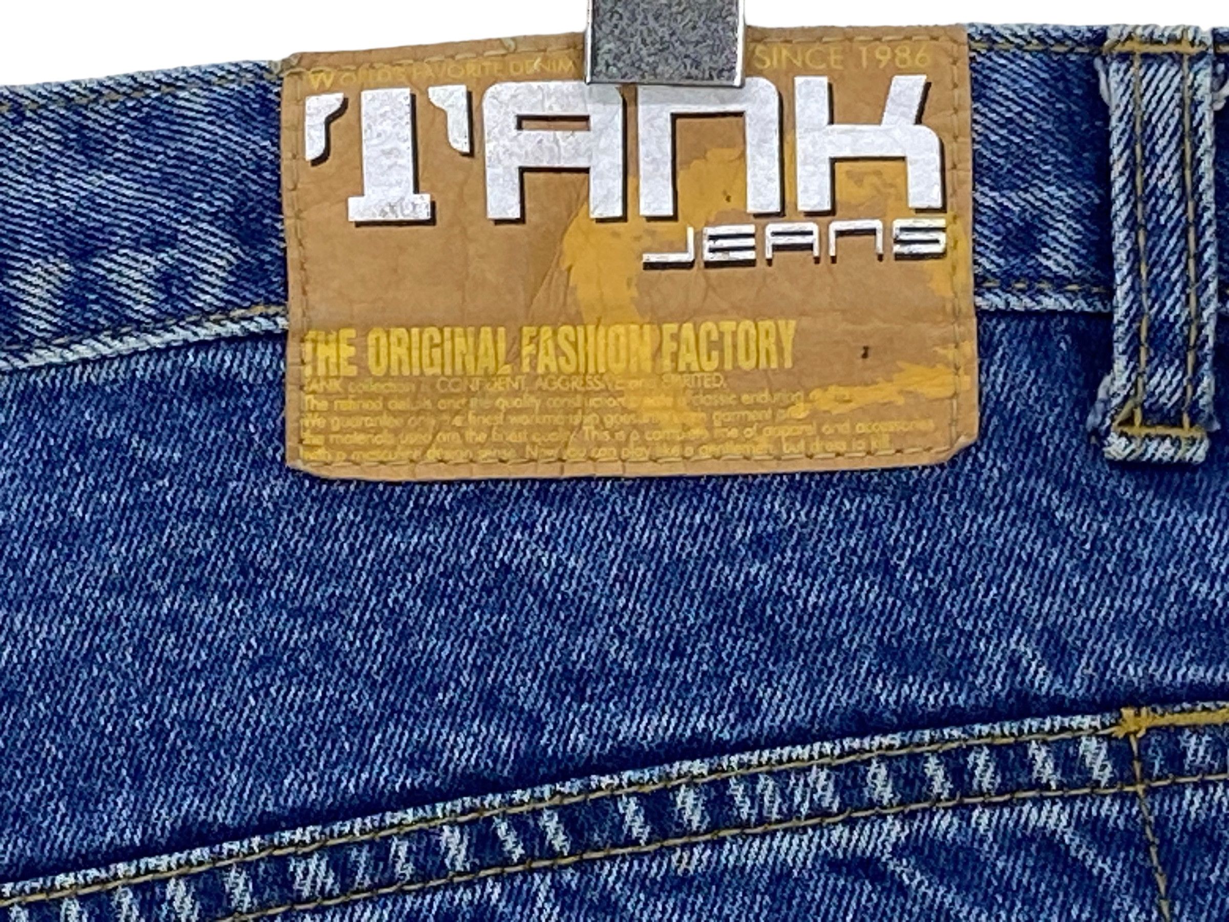 Japanese Brand Tank Baggy Jeans Hip Hop Skateboards Jeans Size US 38 / EU 54 - 7 Thumbnail